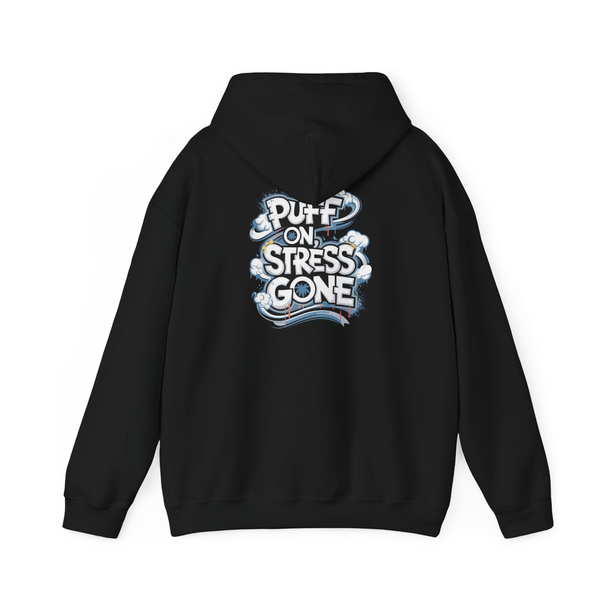 Puff On Stress Gone - New Year Crewneck Hoodie