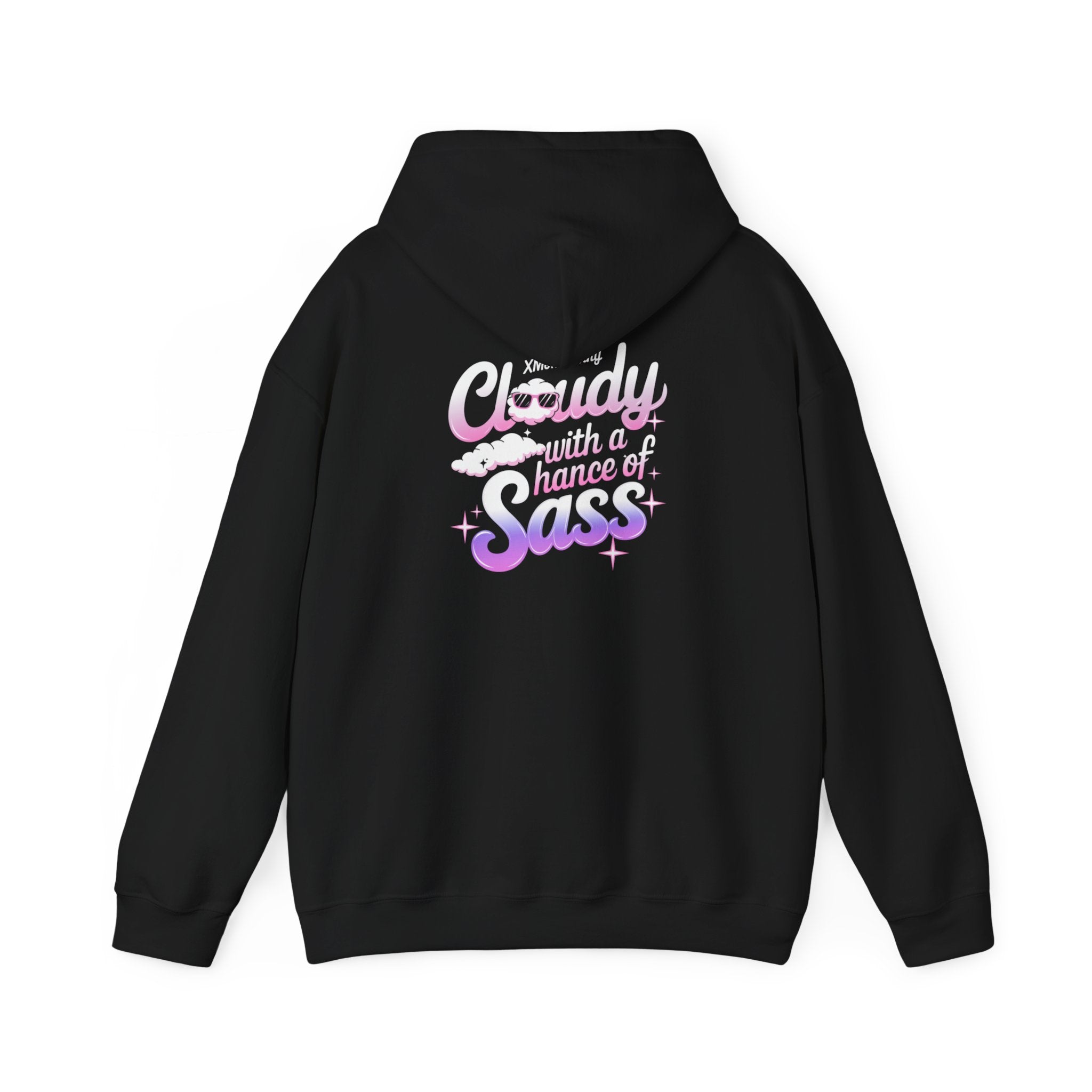 Cloudy With A Chance of Sass- Casual Graphic Hoodies for Adventurers