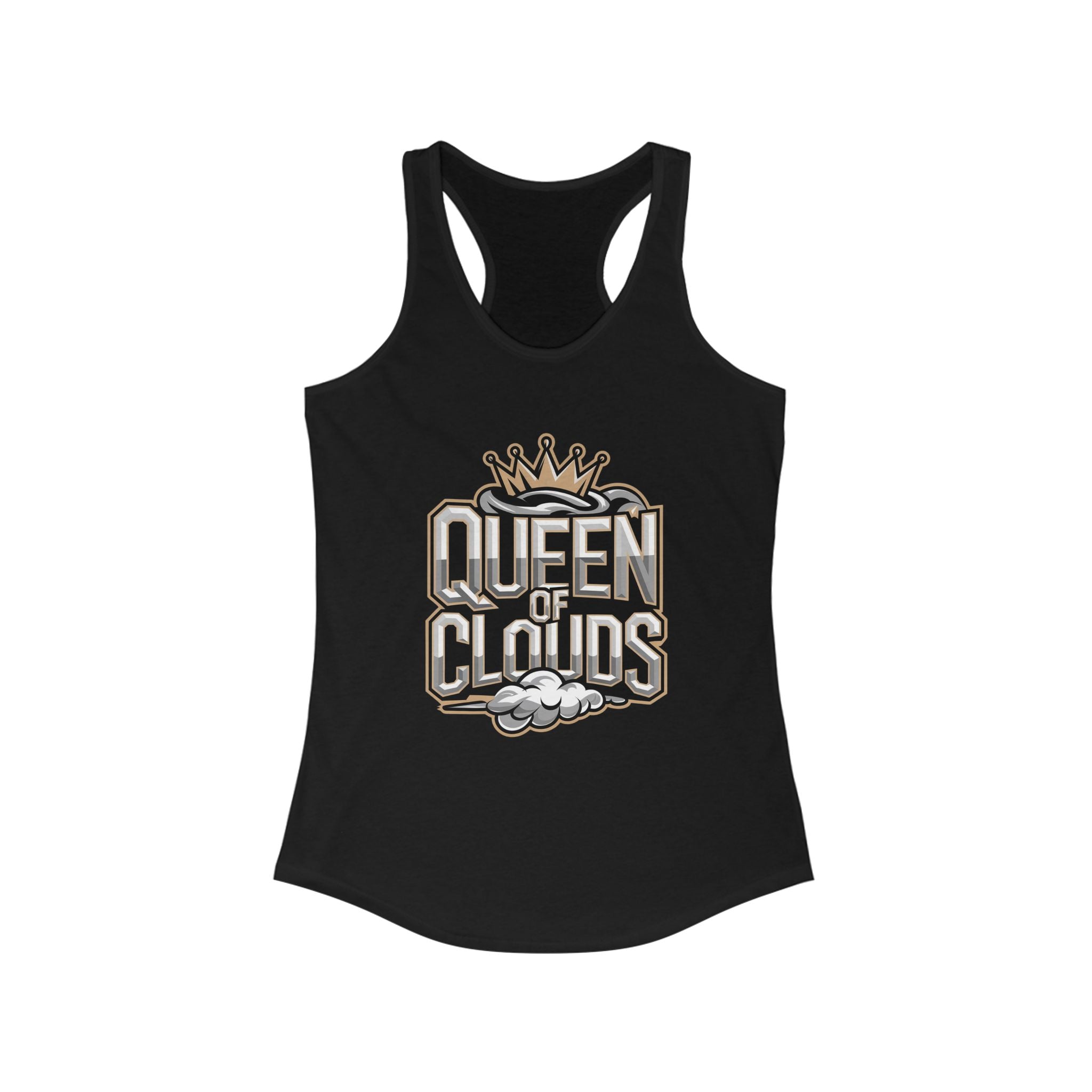 Queen Of Clouds- Casual Graphic Tank Top for Adventurers