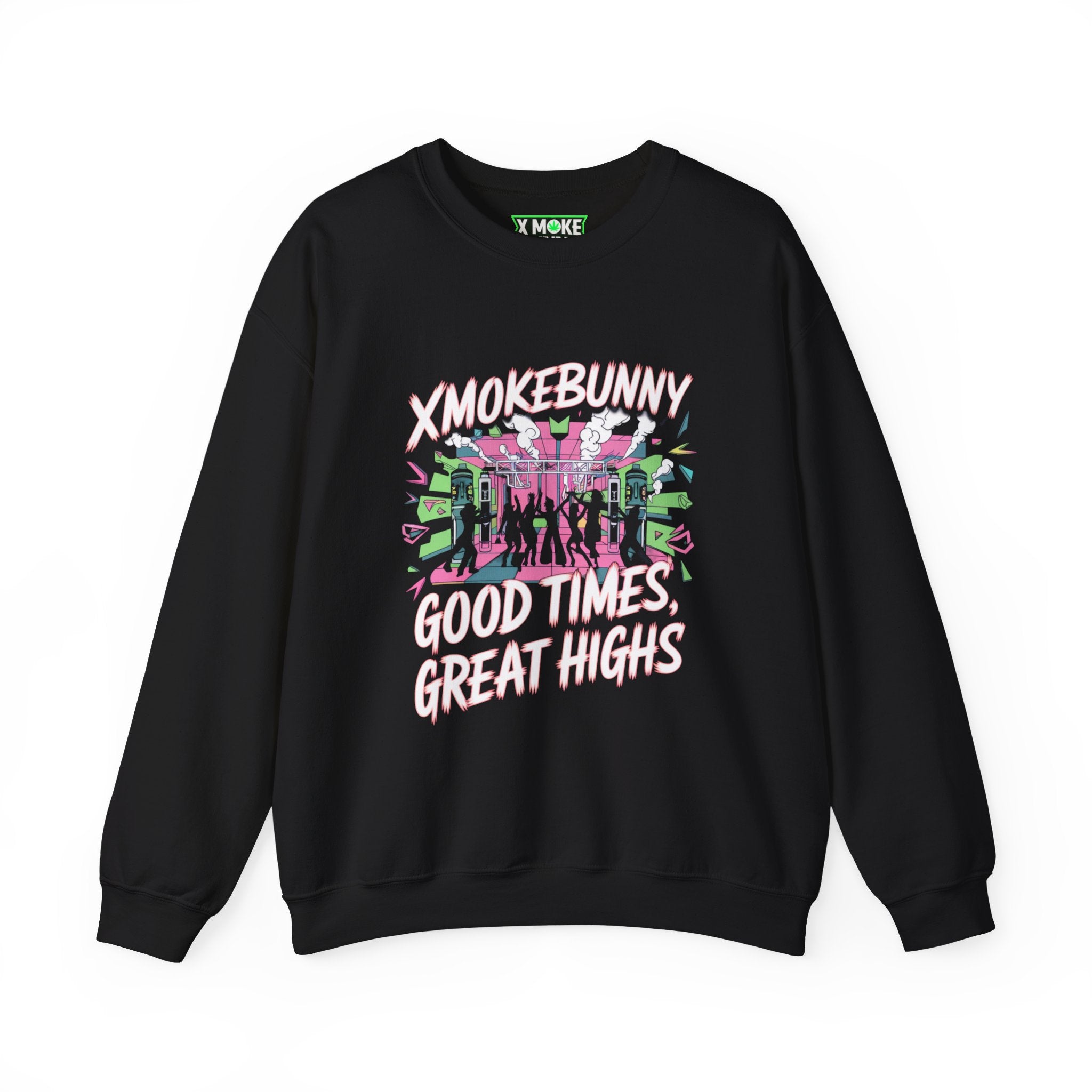 Good Times, Great Highs- Casual Graphic Sweatshirt for Adventurers