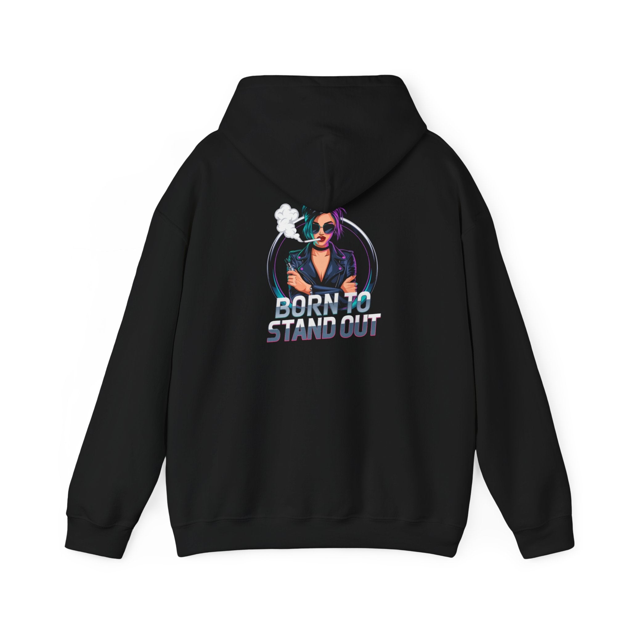 Born To Stand Out- Casual Graphic Hoodies for Adventurers