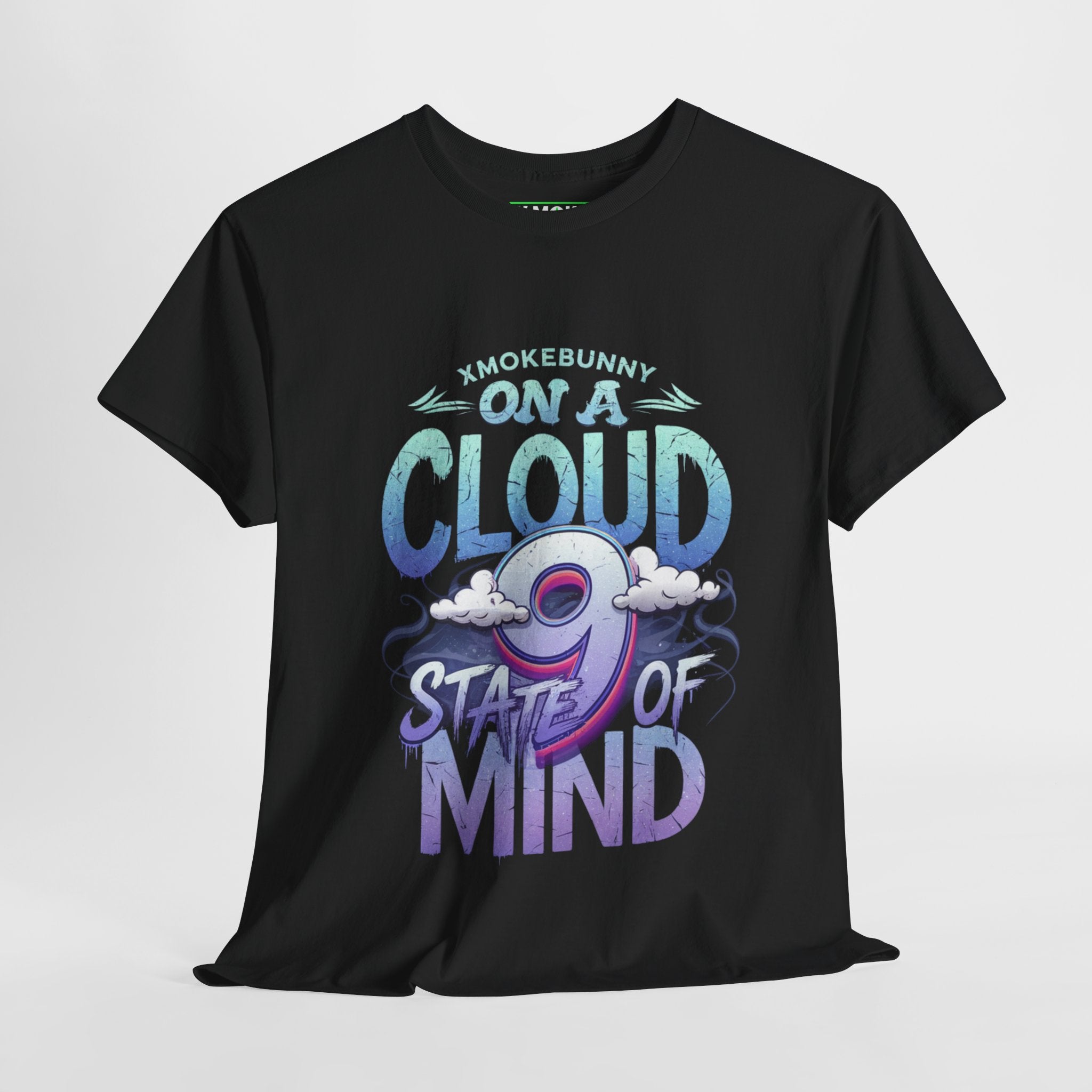 On A Cloud 9 State Of Mind- Casual Graphic T-Shirt for Adventurers