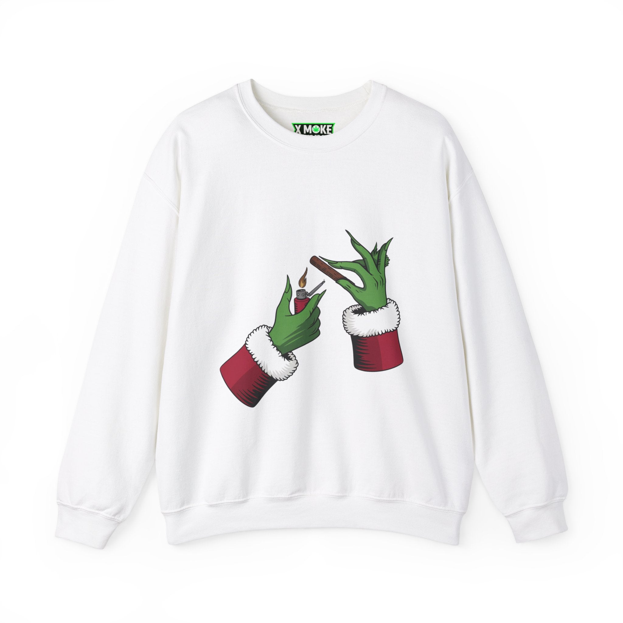 Holiday Grinch! Christmas Crewneck Sweatshirt