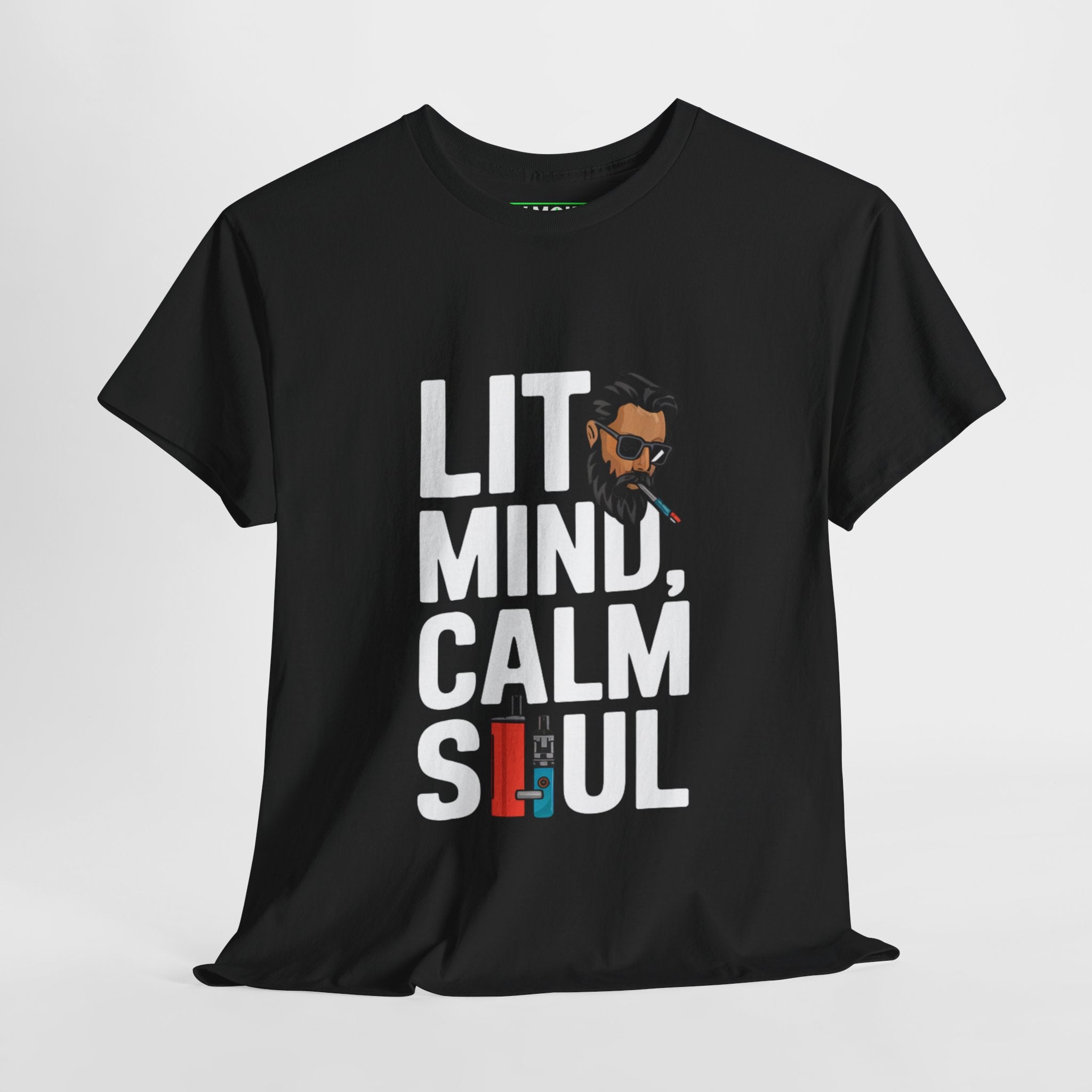 Lit Mind Calm Soul- Casual Graphic T-Shirt for Adventurers