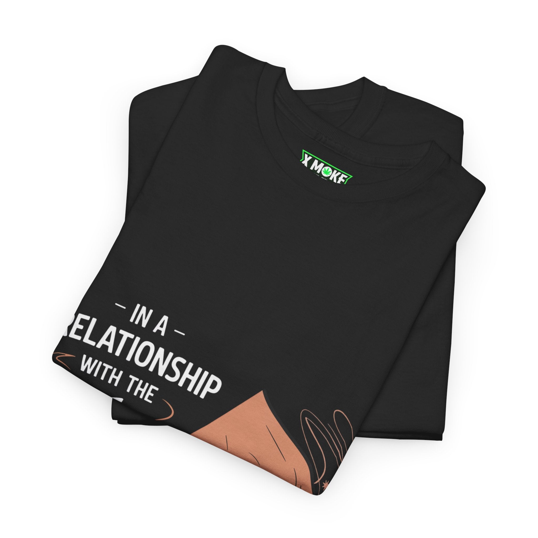 In A Relationship With The Vibe- Casual Graphic T-Shirt for Adventurers