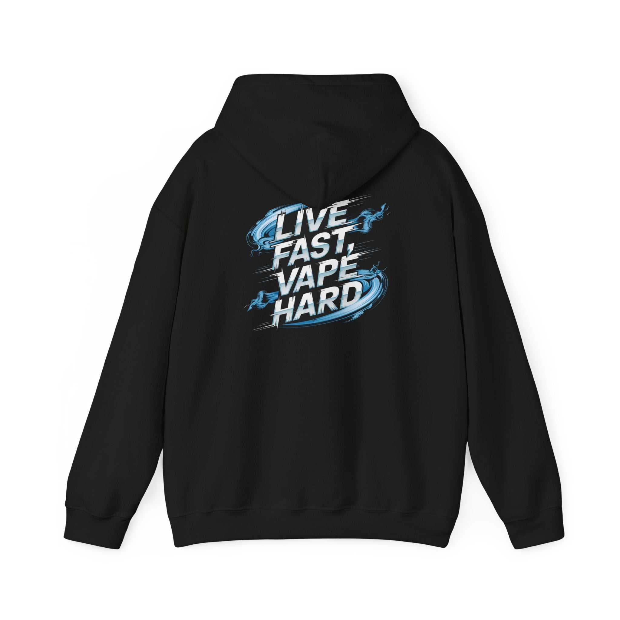 Live Fast, Vape Hard- Casual Graphic Hoodies for Adventurers