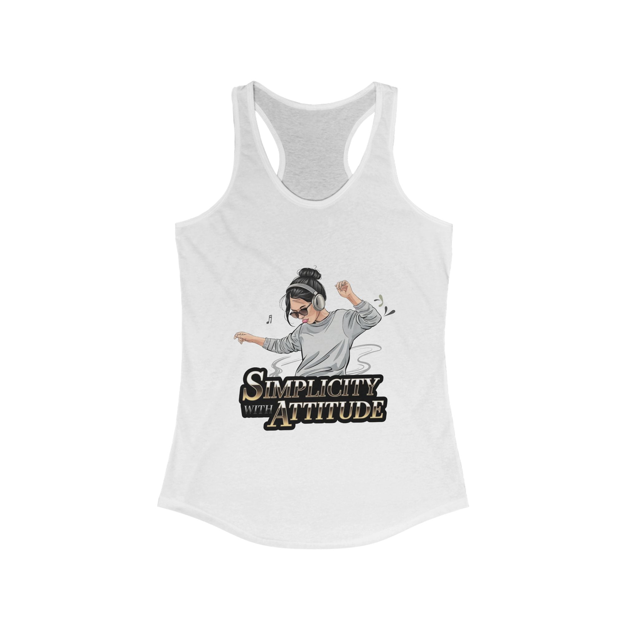 Simplicity With Attitude- Casual Graphic Tank Top for Adventurers