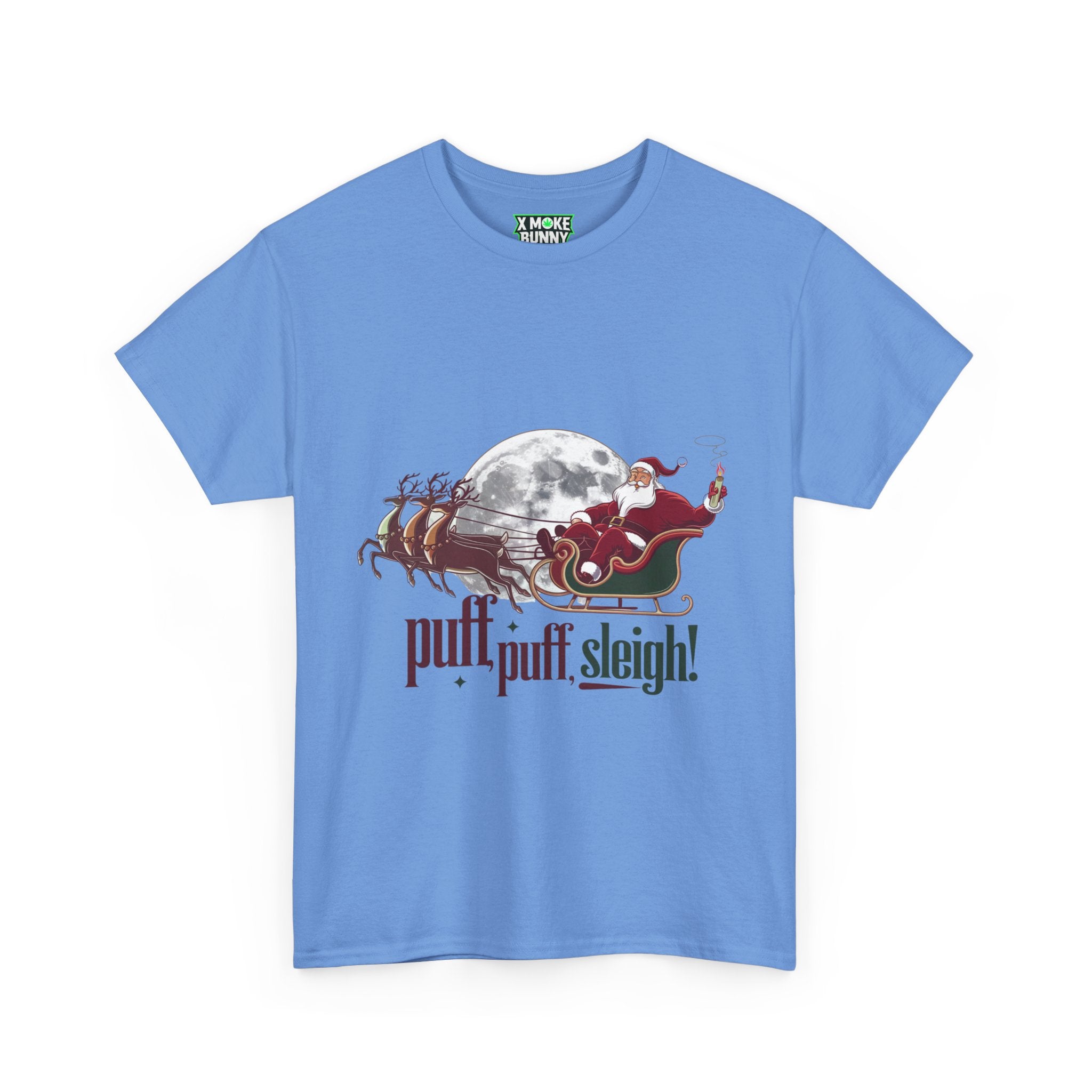 Puff Puff Sleigh! Christmas Crewneck T- Shirt