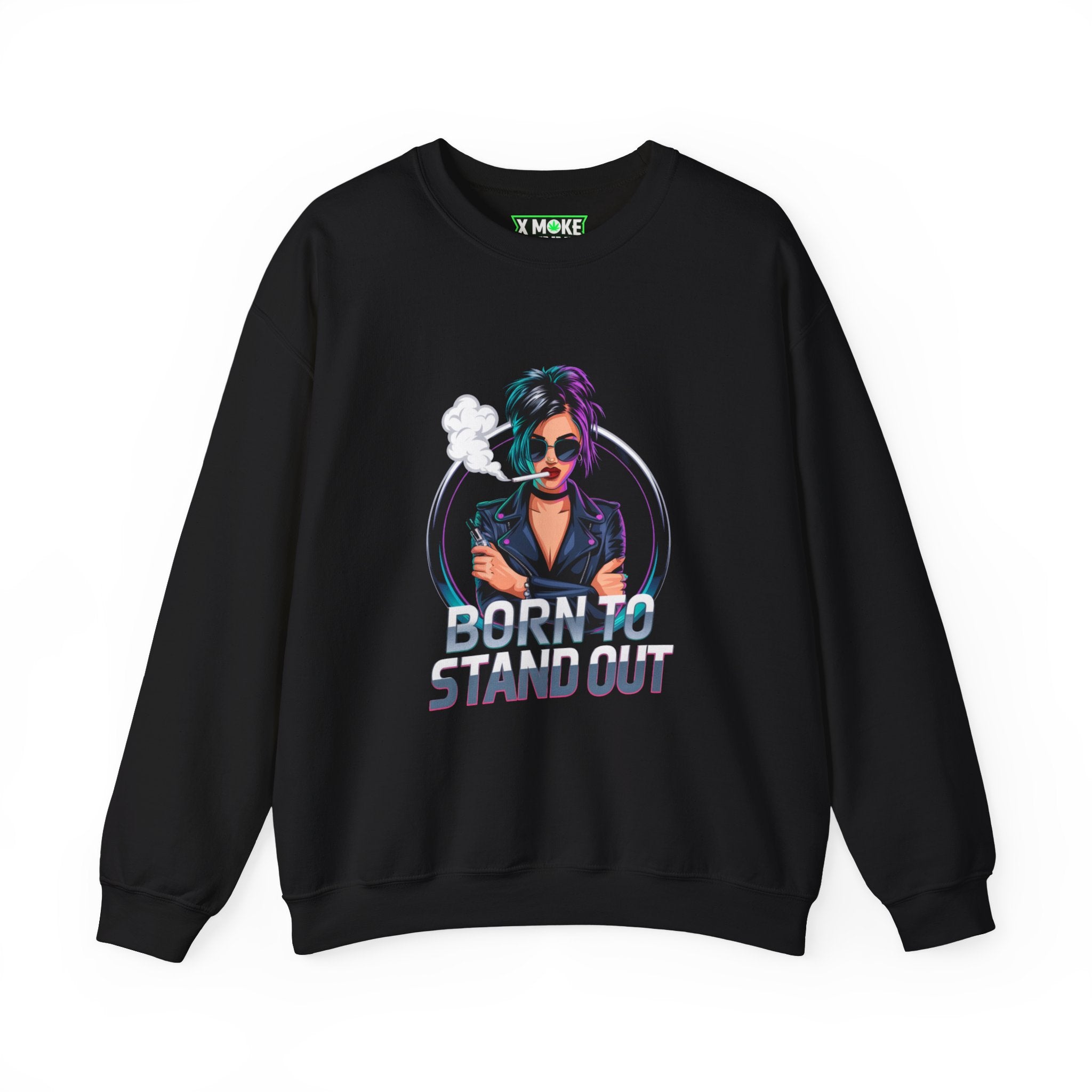 Born To Stand Out- Casual Graphic Sweatshirt for Adventurers