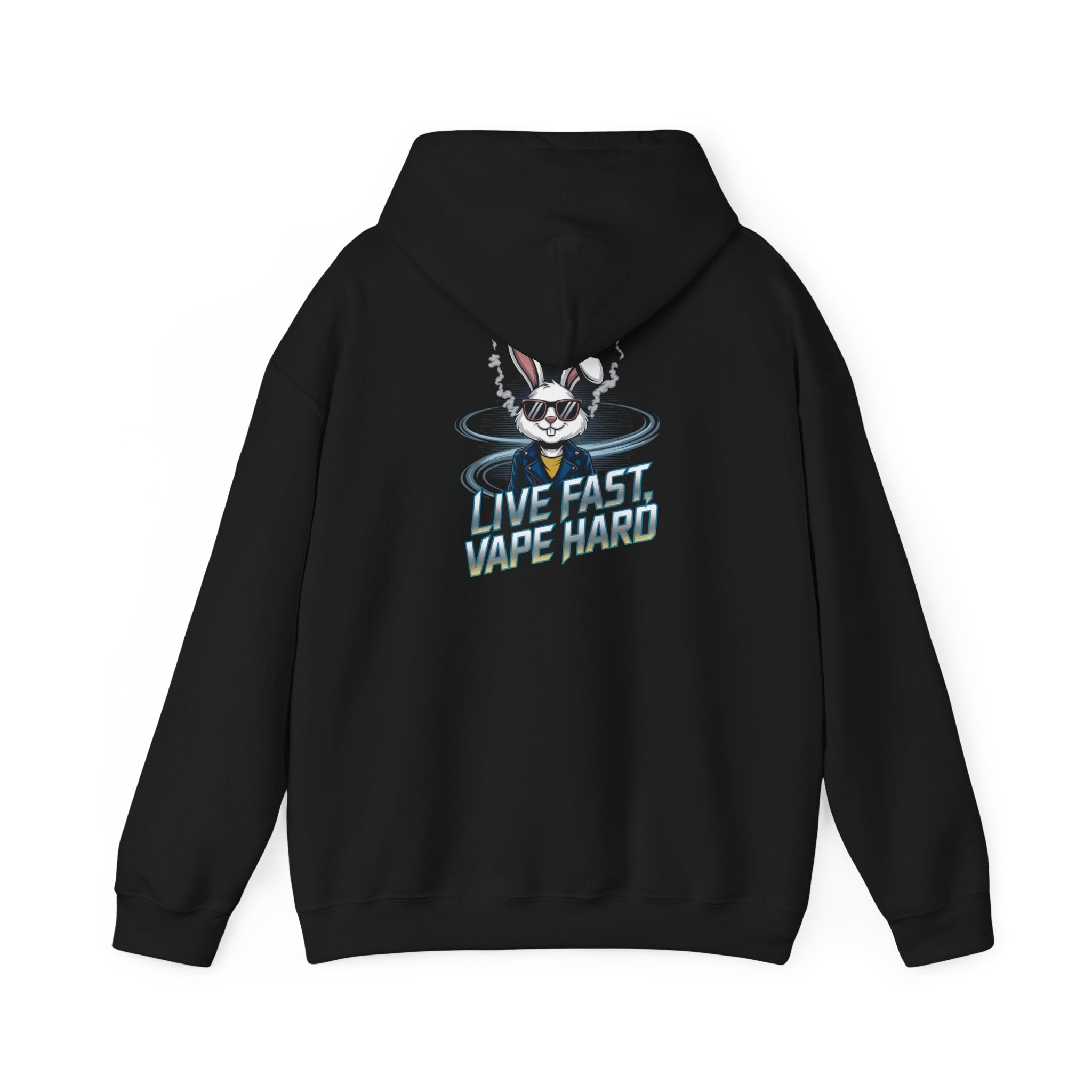 Live Fast, Vape Hard- Casual Graphic Hoodies for Adventurers