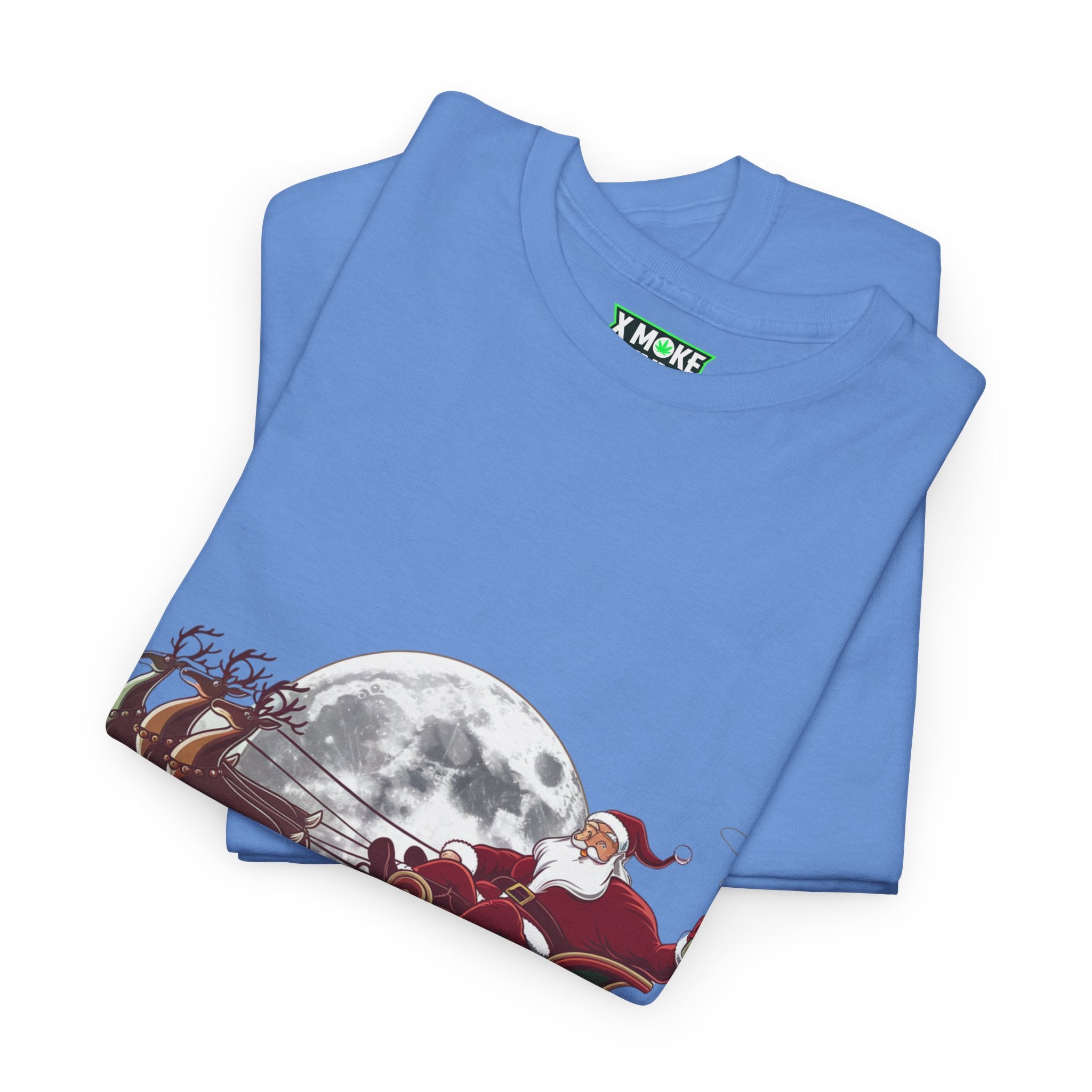 Puff Puff Sleigh! Christmas Crewneck T- Shirt