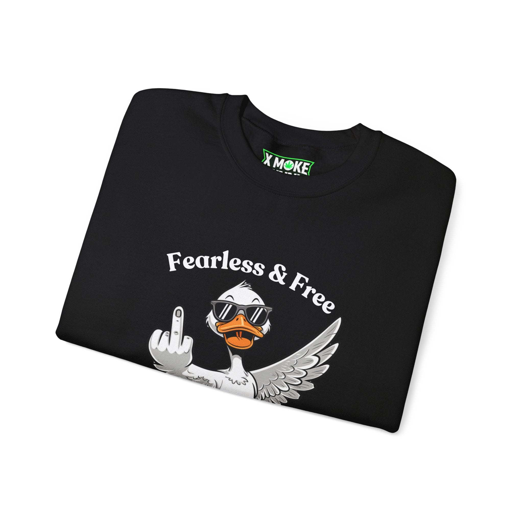 Fearless & Free- Casual Graphic Sweatshirt for Adventurers