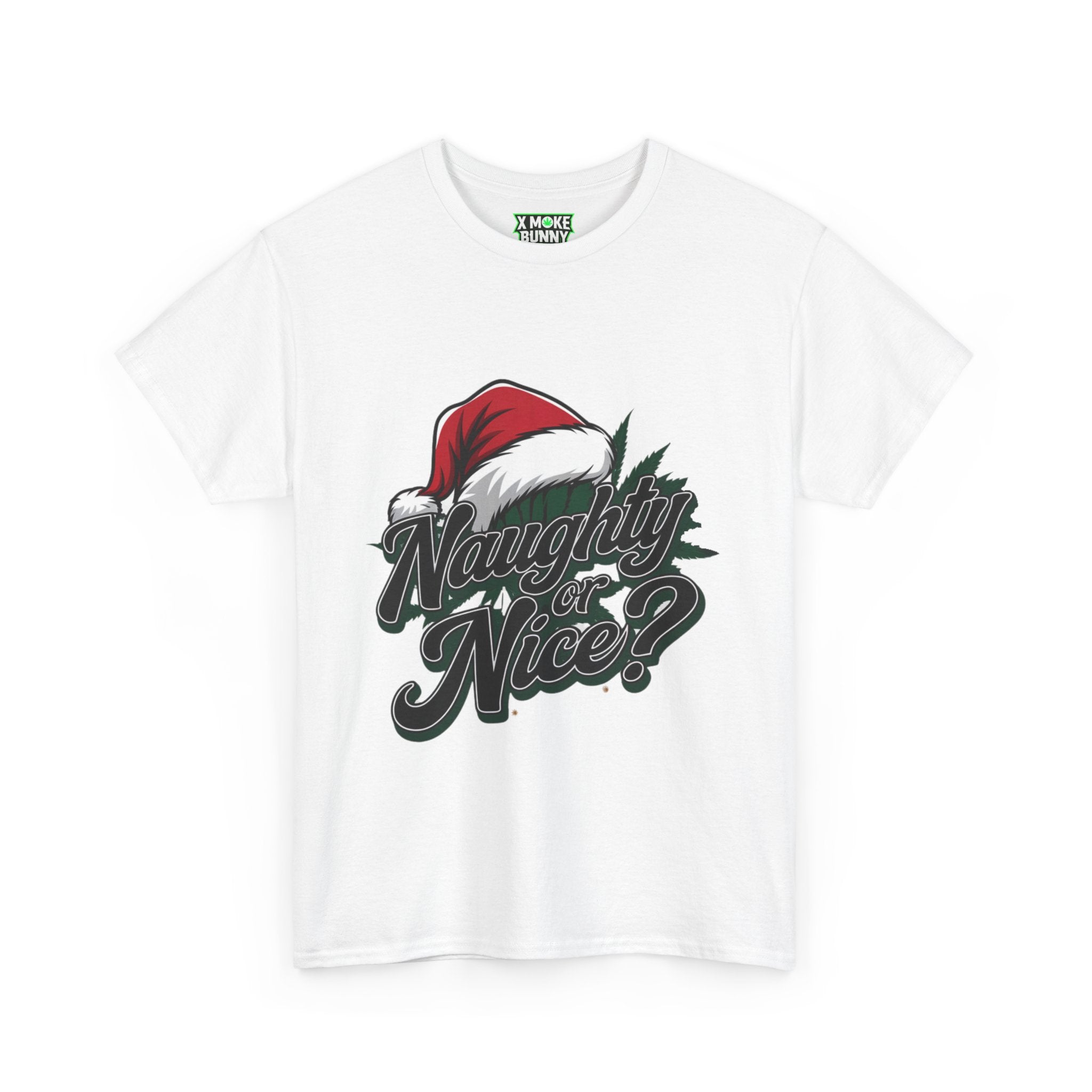 Naughty or Nice? Christmas Crewneck T-Shirt