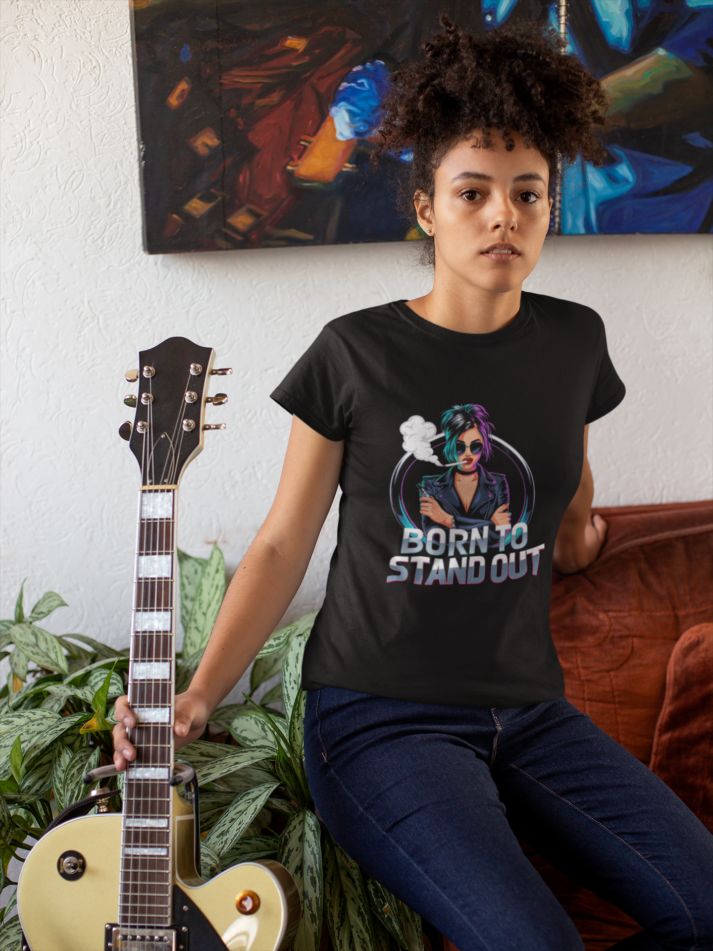 Born To Stand Out- Casual Graphic T-Shirt for Adventurers