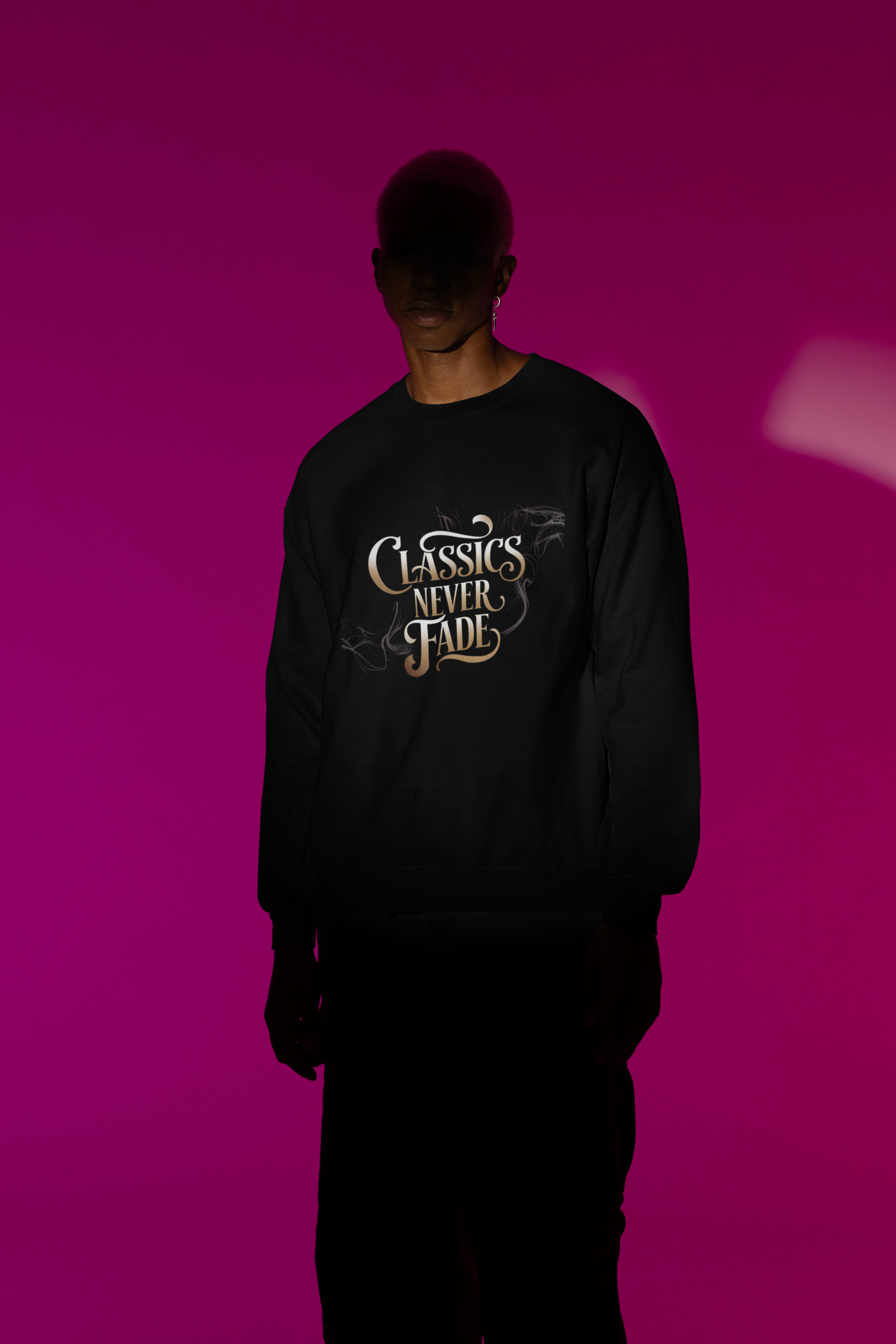 Classics Never Fade- Casual Graphic Sweatshirt for Adventurers