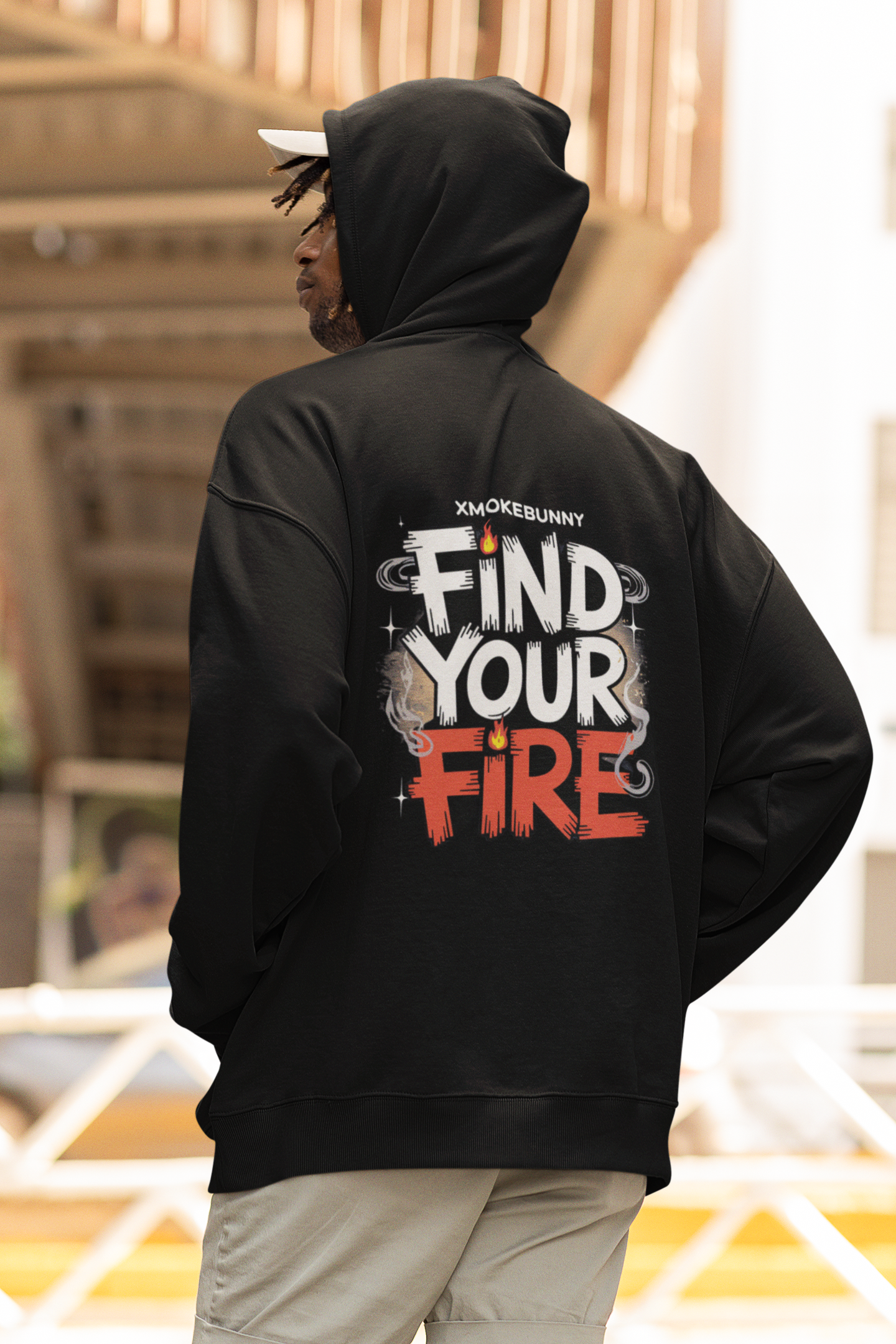 Find Your Fire- Casual Graphic Hoodies for Adventurers