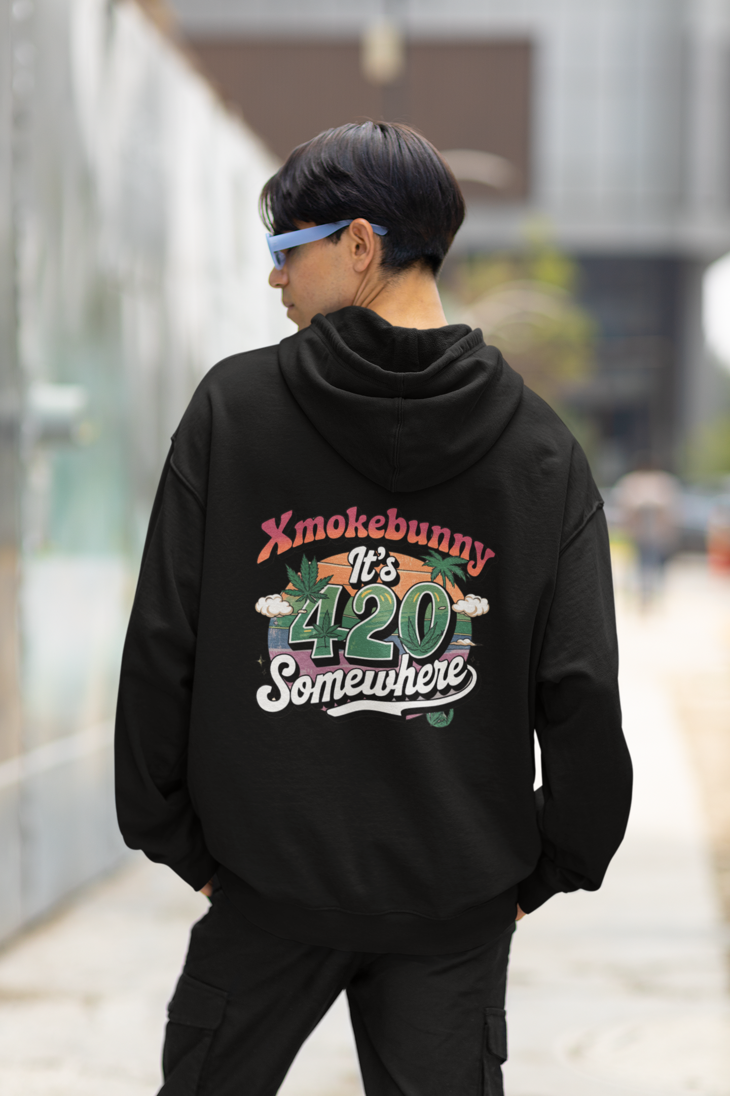 It's 420 Somewhere- Casual Graphic Hoodies for Adventurers