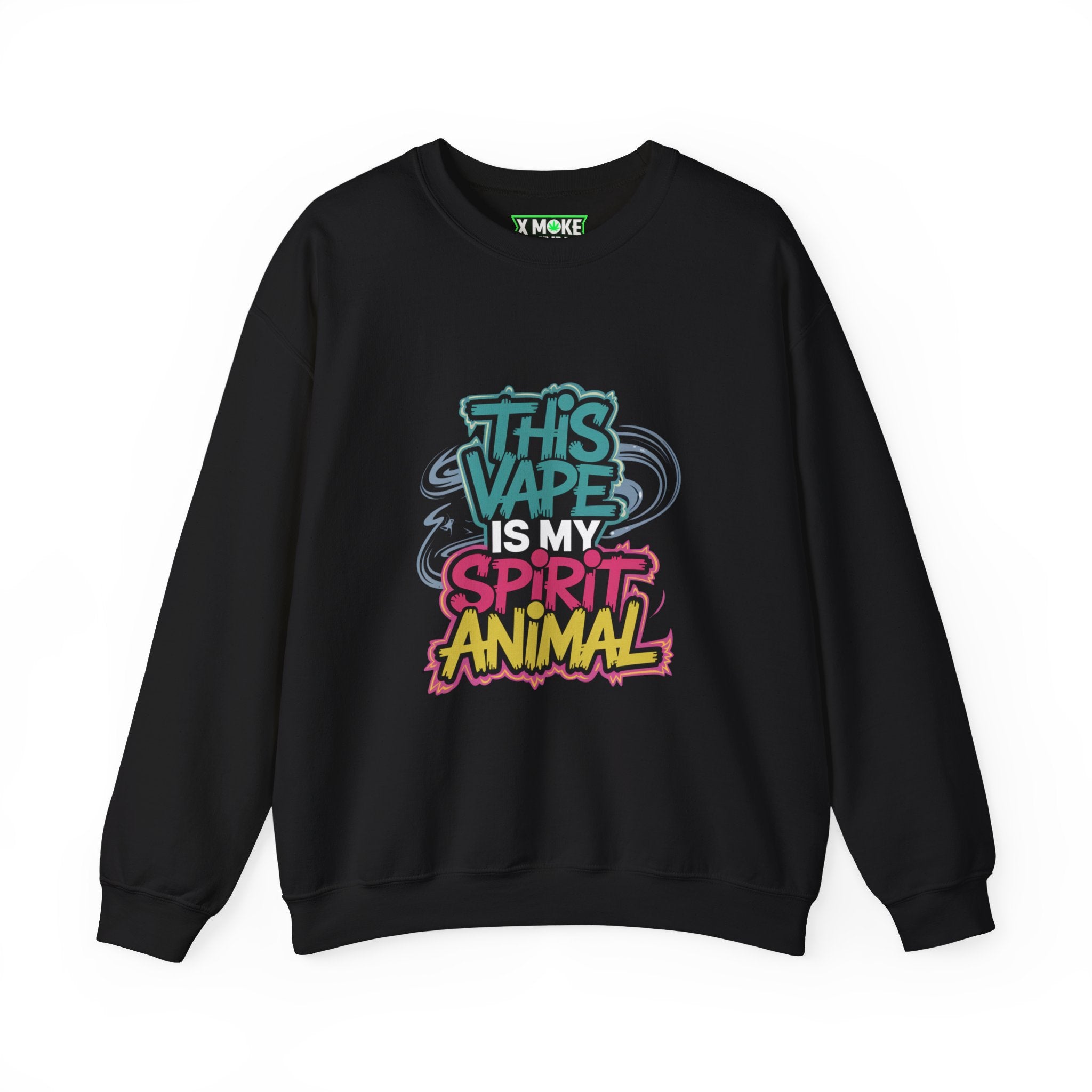 This Vape Is My Spirit Animal - Casual Graphic Sweatshirt for Adventurers