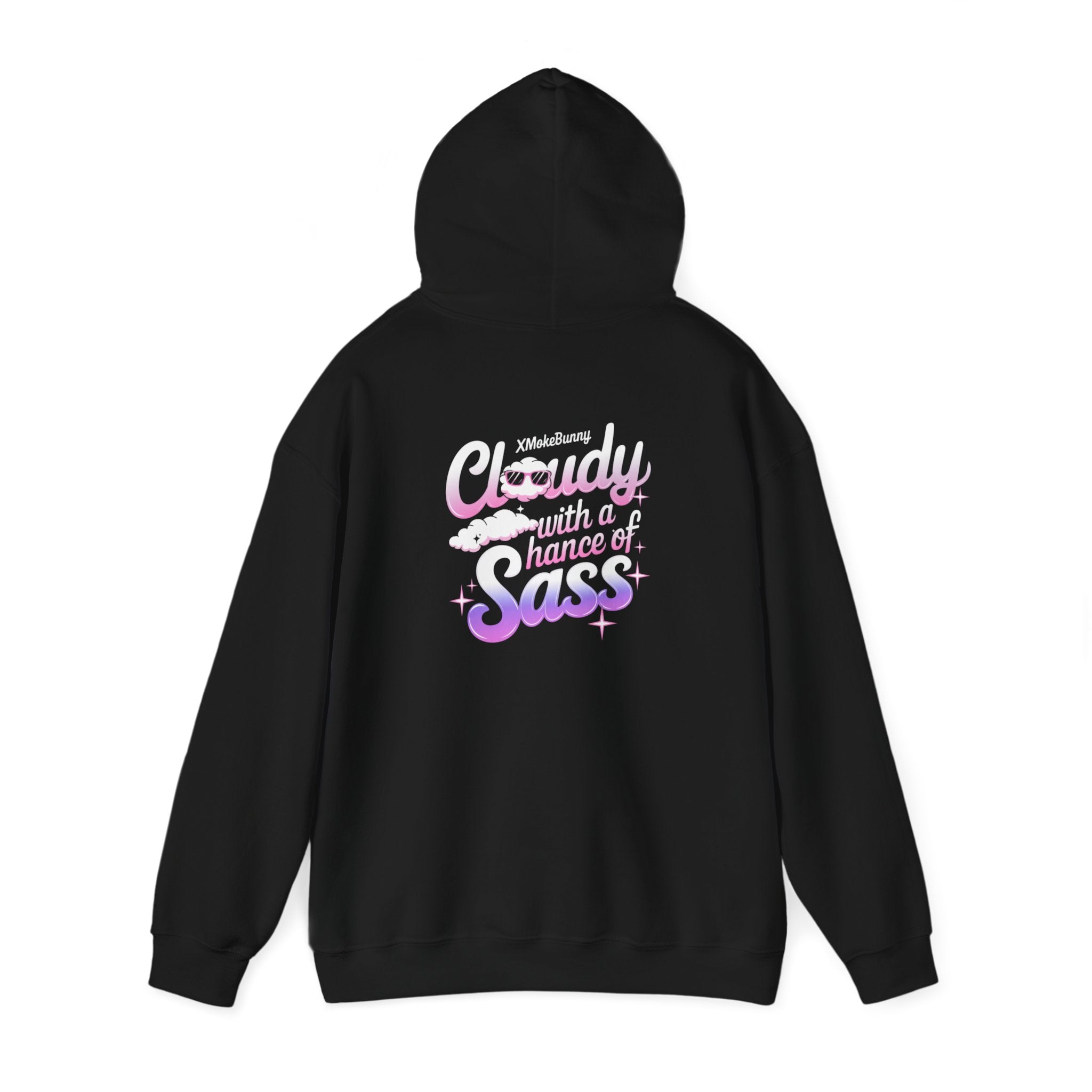 Cloudy With A Chance of Sass- Casual Graphic Hoodies for Adventurers