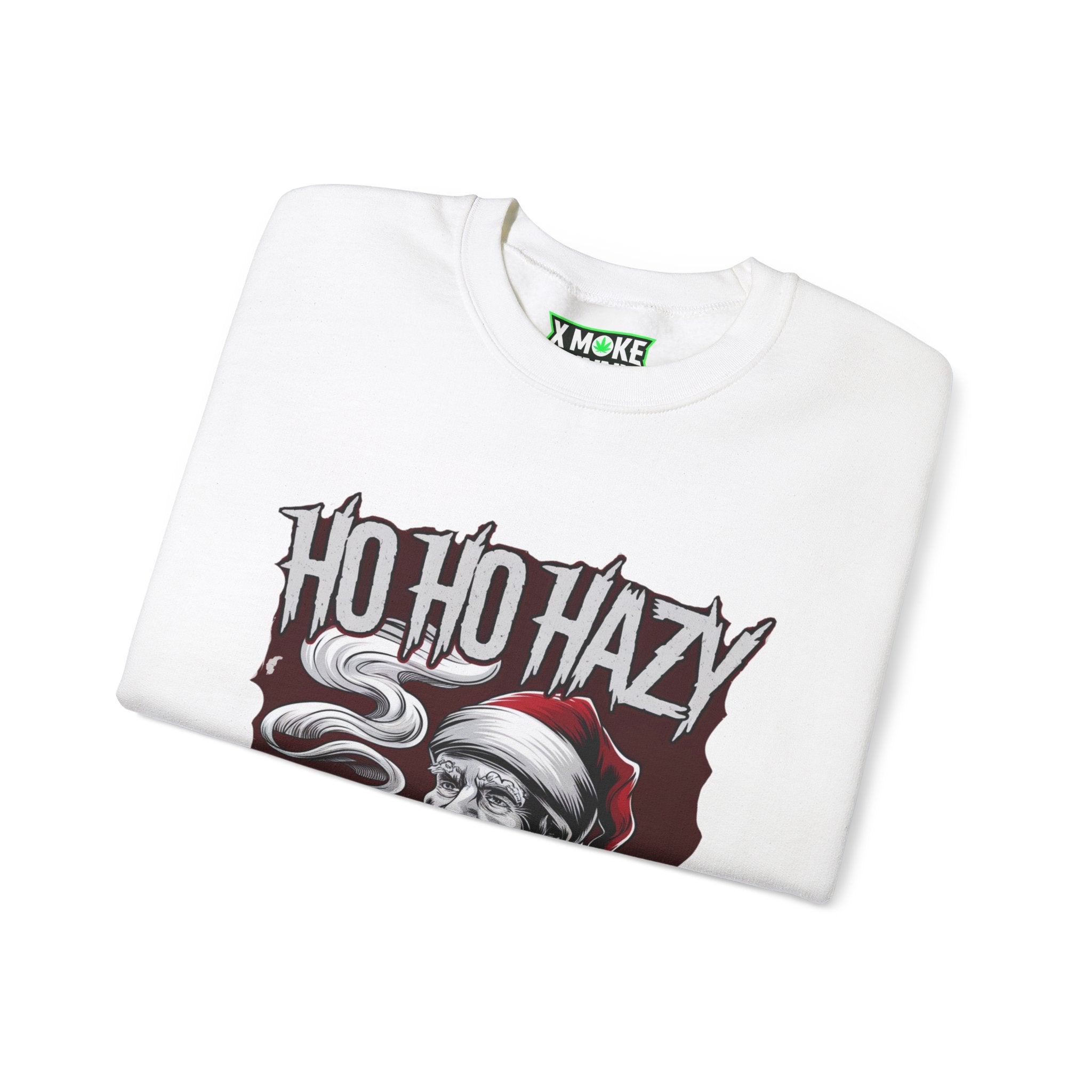 Ho Ho Hazy Christmas Crewneck Sweatshirt