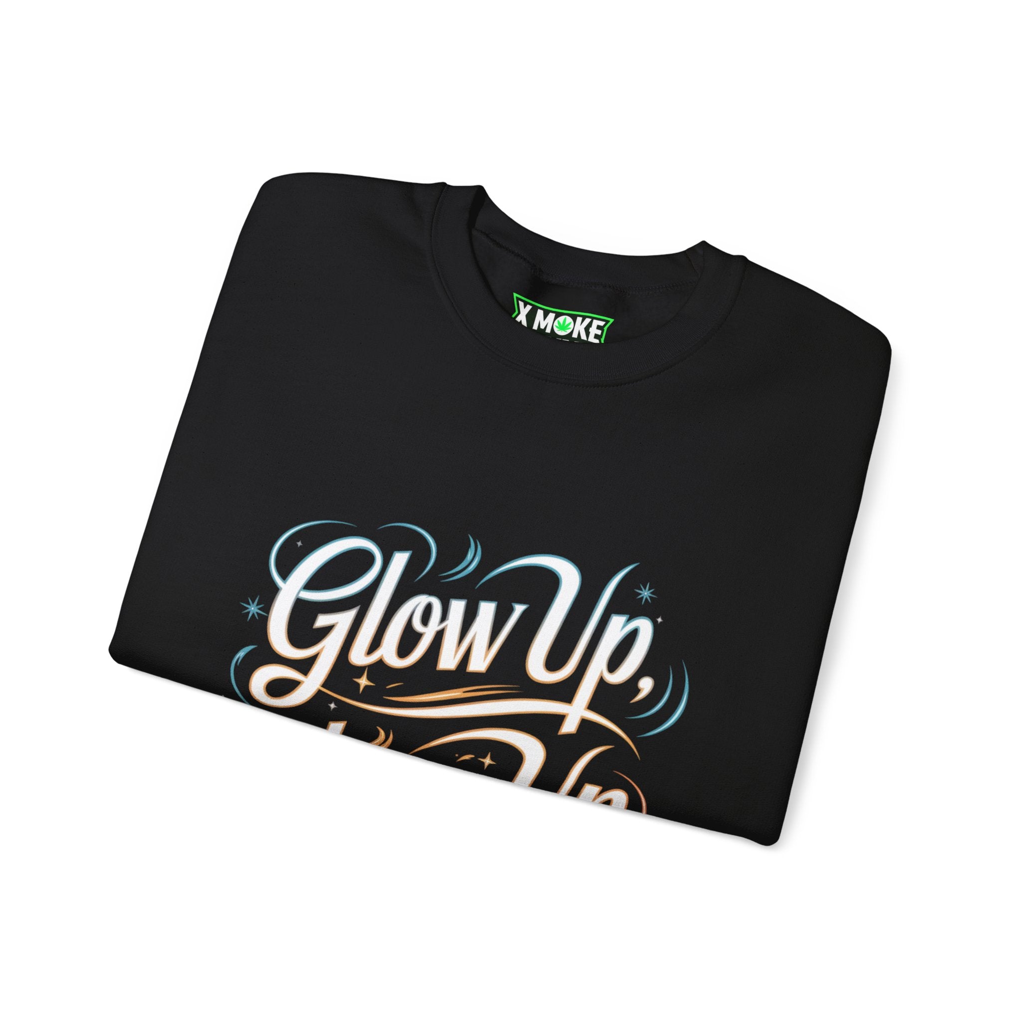 Glow Up Show Up - New Year Crewneck Sweatshirt