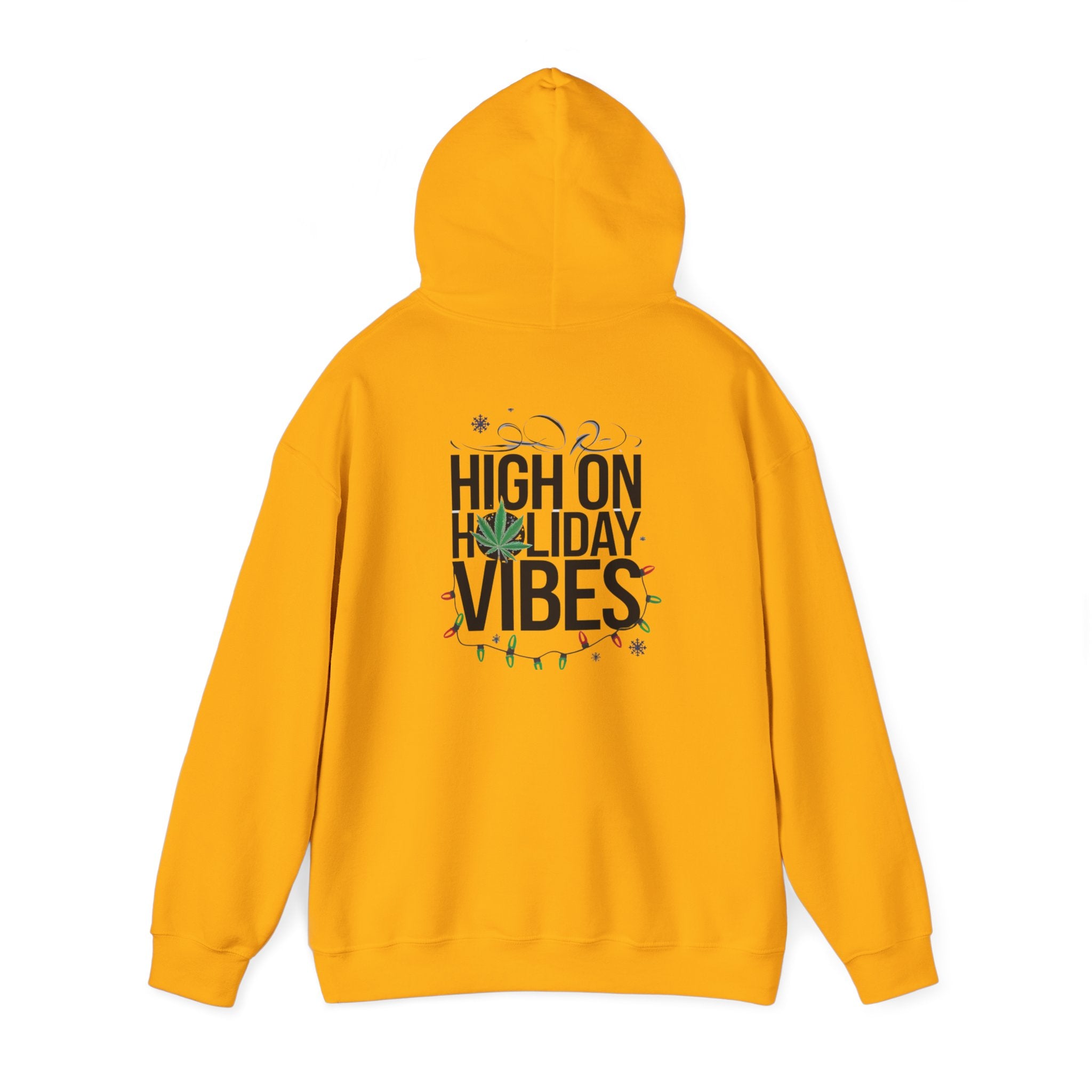 High on Holiday Vibes! Christmas Crewneck Hoodie