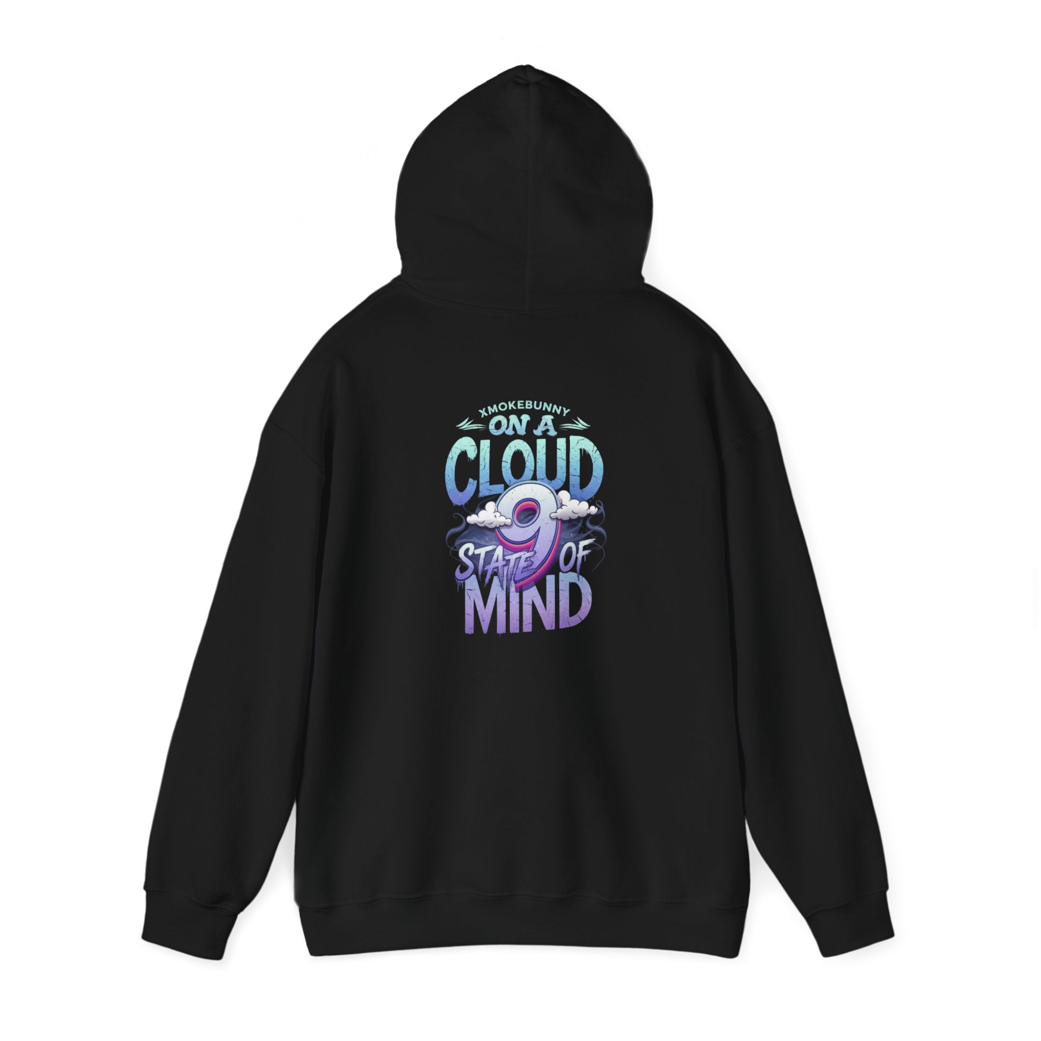 On A Cloud 9, State Of Mind- Casual Graphic Hoodies for Adventurers