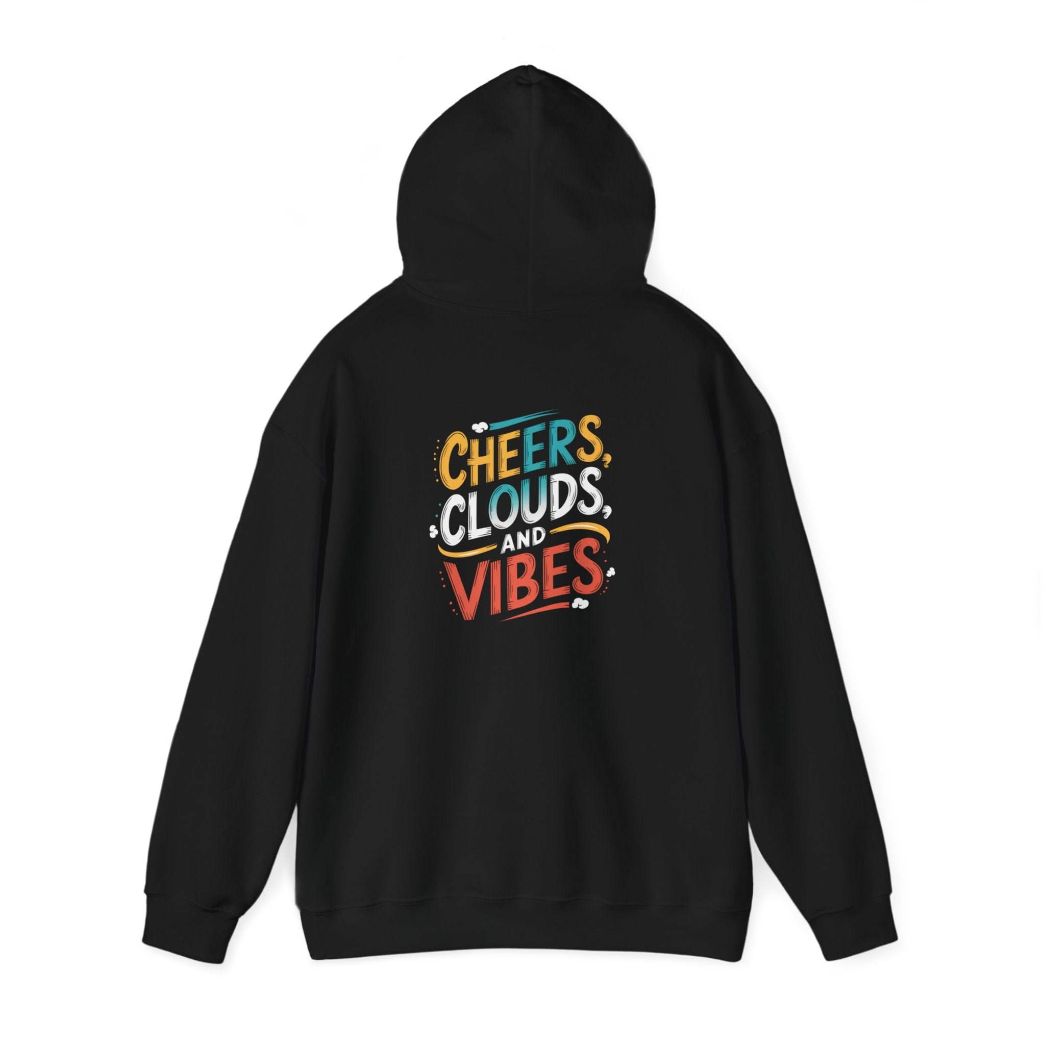 Cheers, Clouds, and Vibes - New Year Crewneck Hoodie