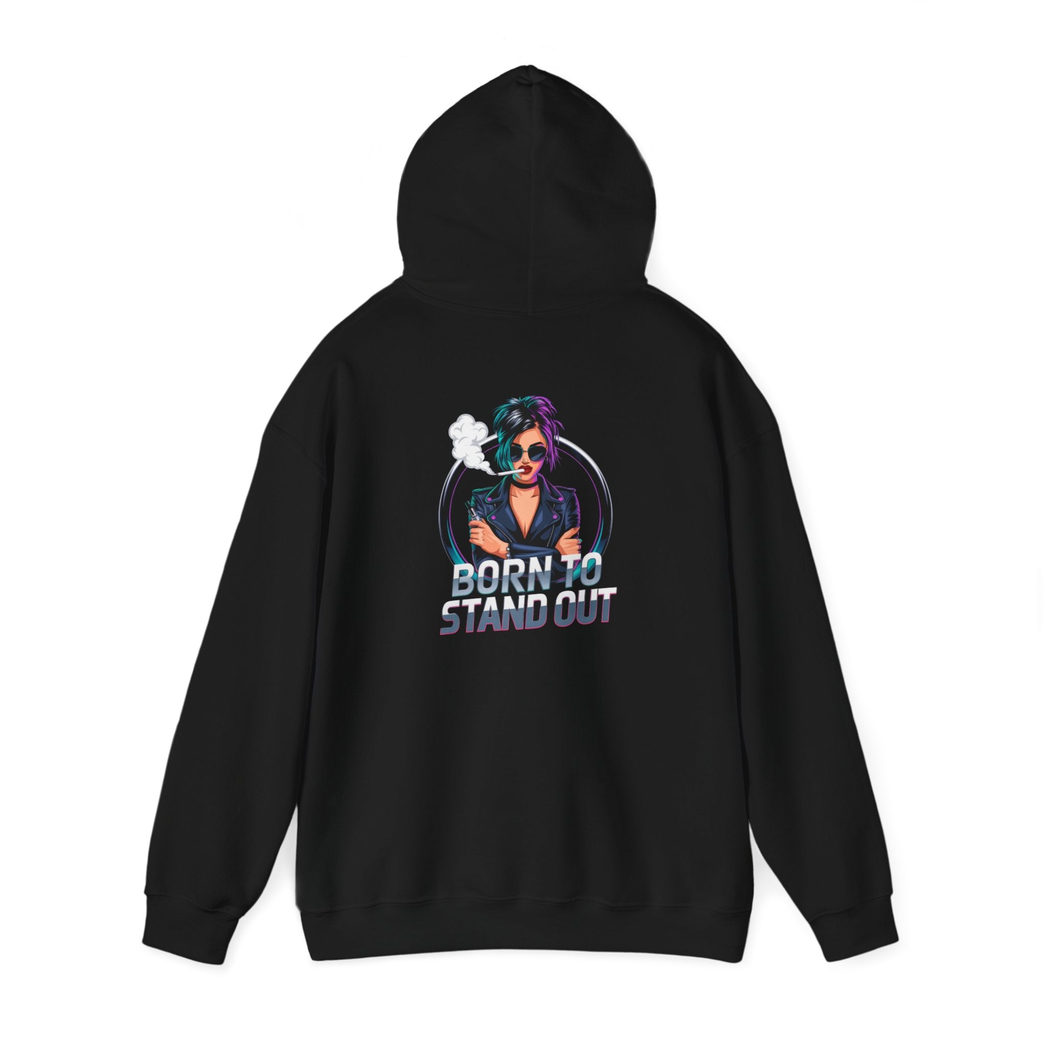 Born To Stand Out- Casual Graphic Hoodies for Adventurers