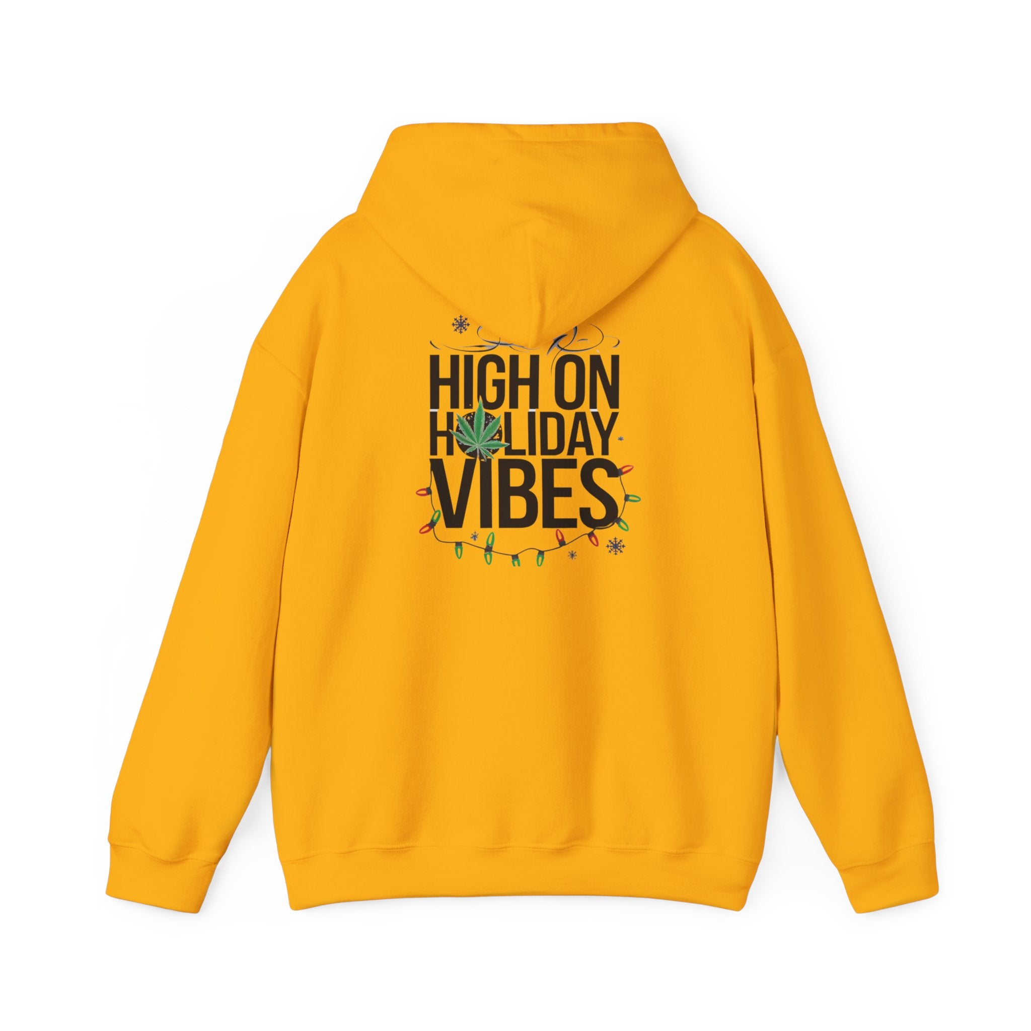 High on Holiday Vibes! Christmas Crewneck Hoodie