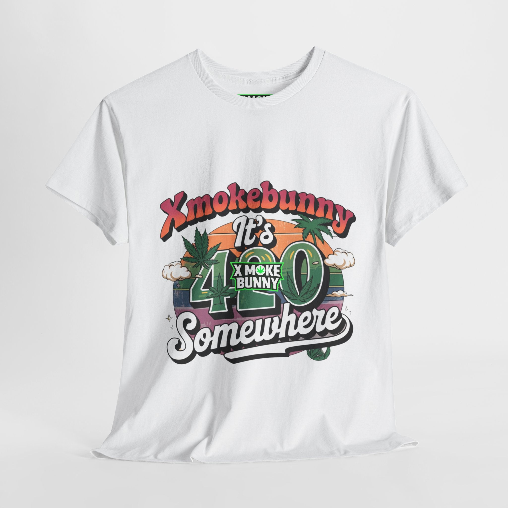 It's 420 Somewhere- Casual Graphic T-Shirt for Adventurers