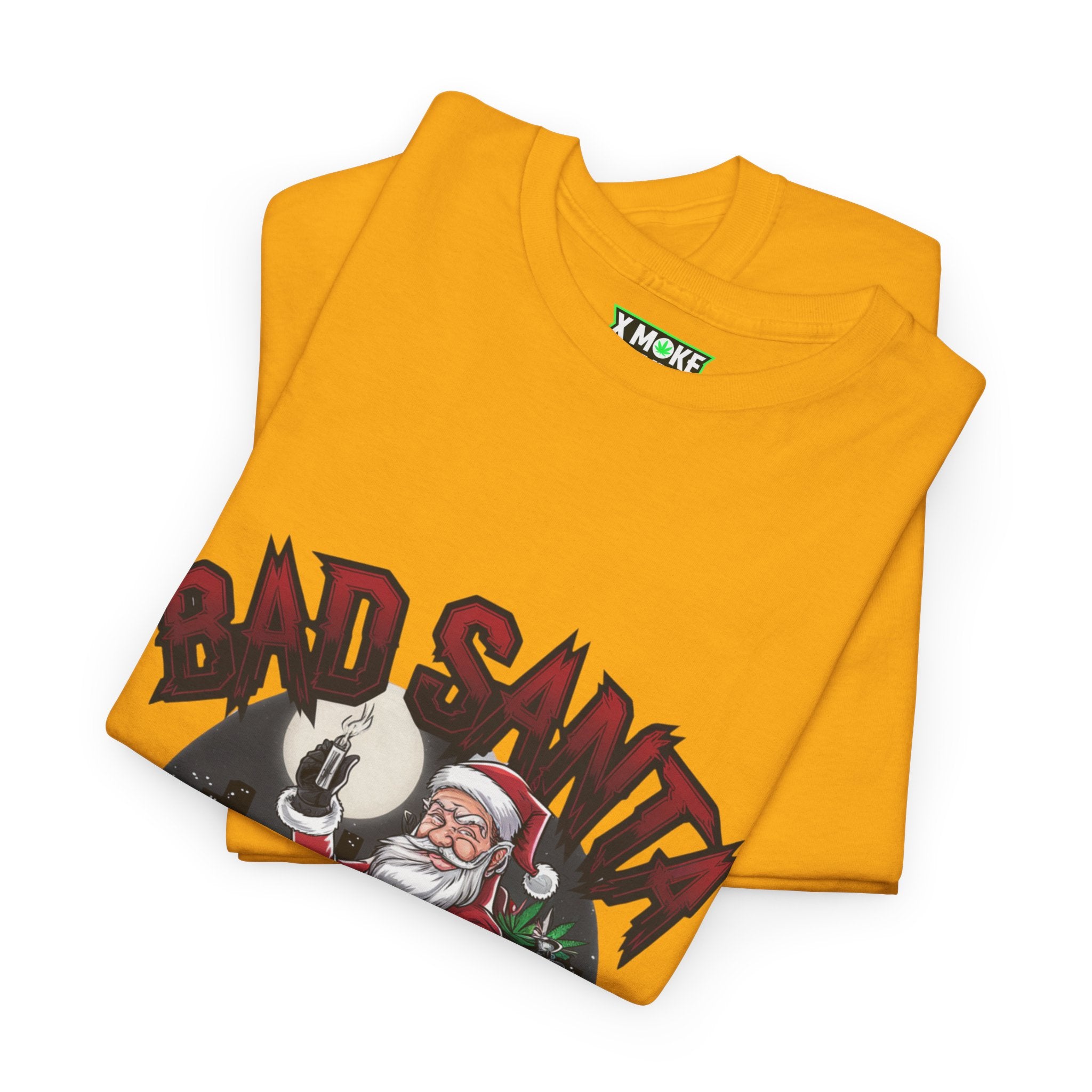 Bad Santa! Christmas Crewneck T-Shirt