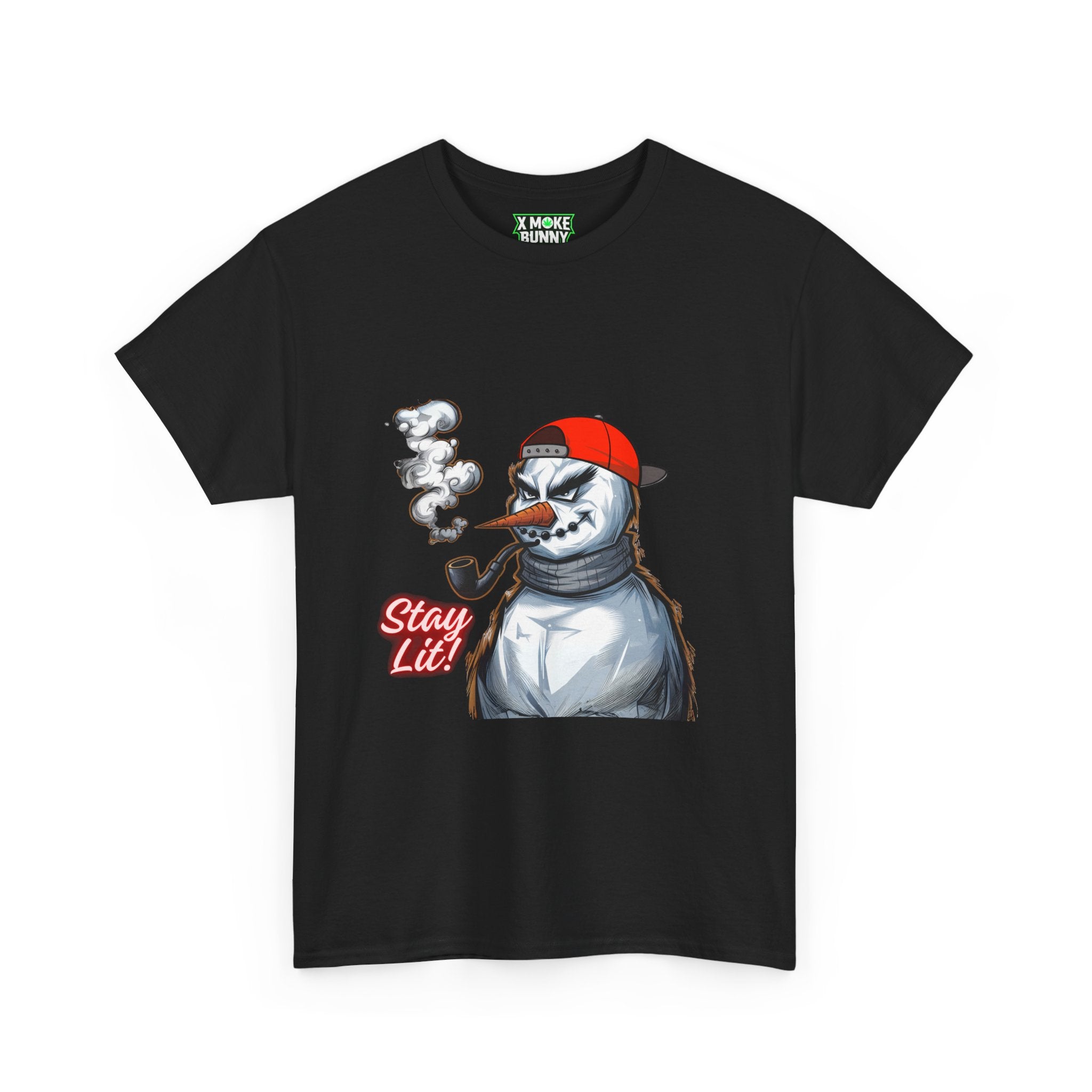 Stay Lit! Christmas Crewneck T- Shirt