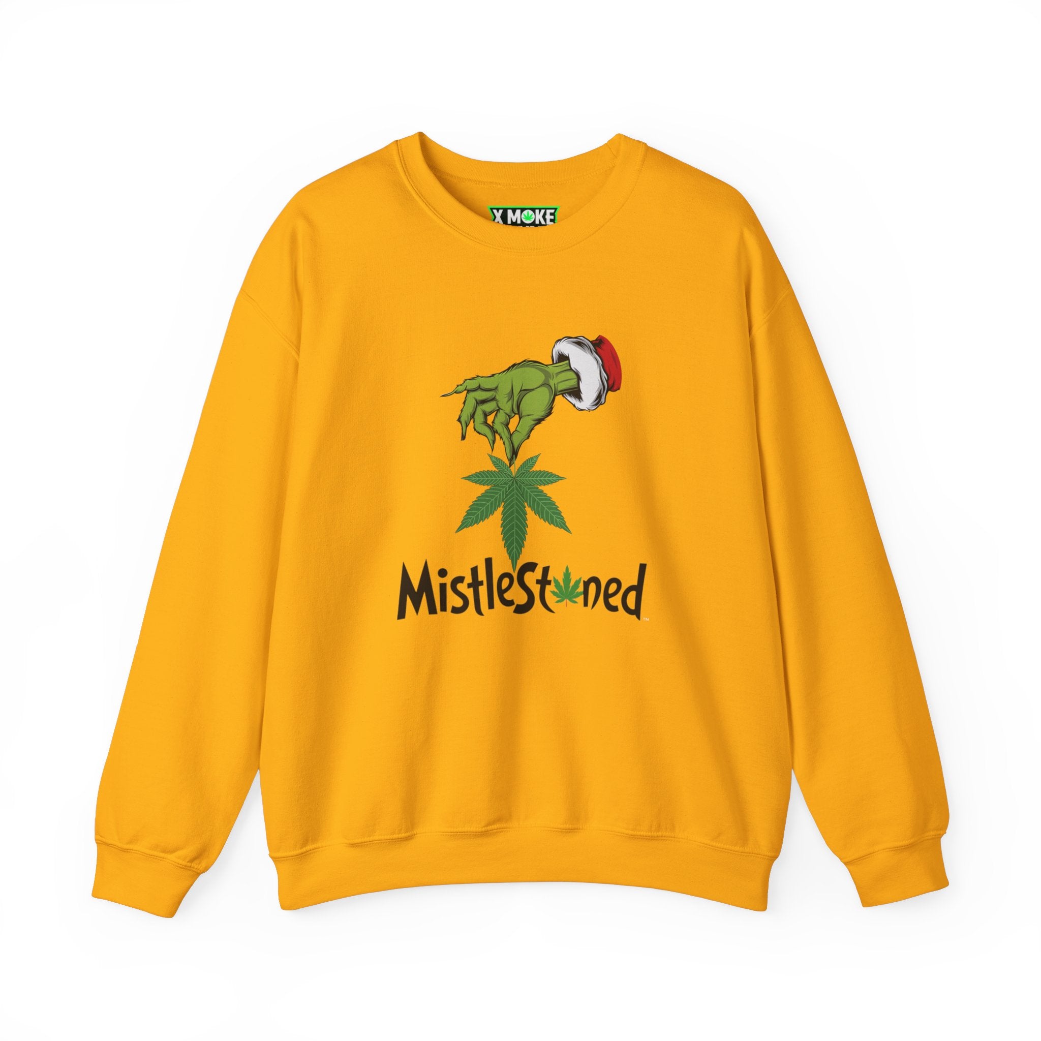 Mistle Stoned! Christmas Crewneck Sweatshirt