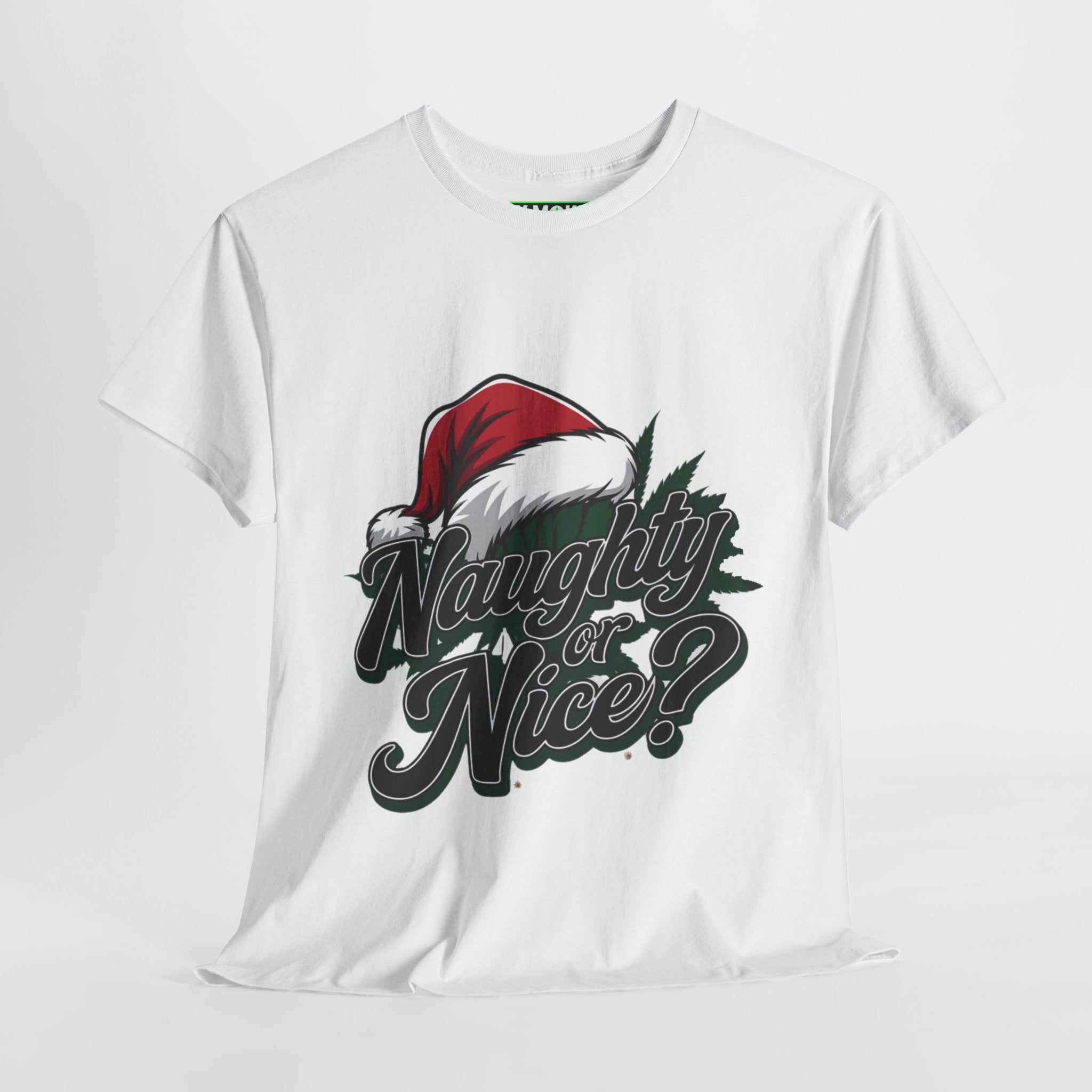 Naughty or Nice? Christmas Crewneck T-Shirt