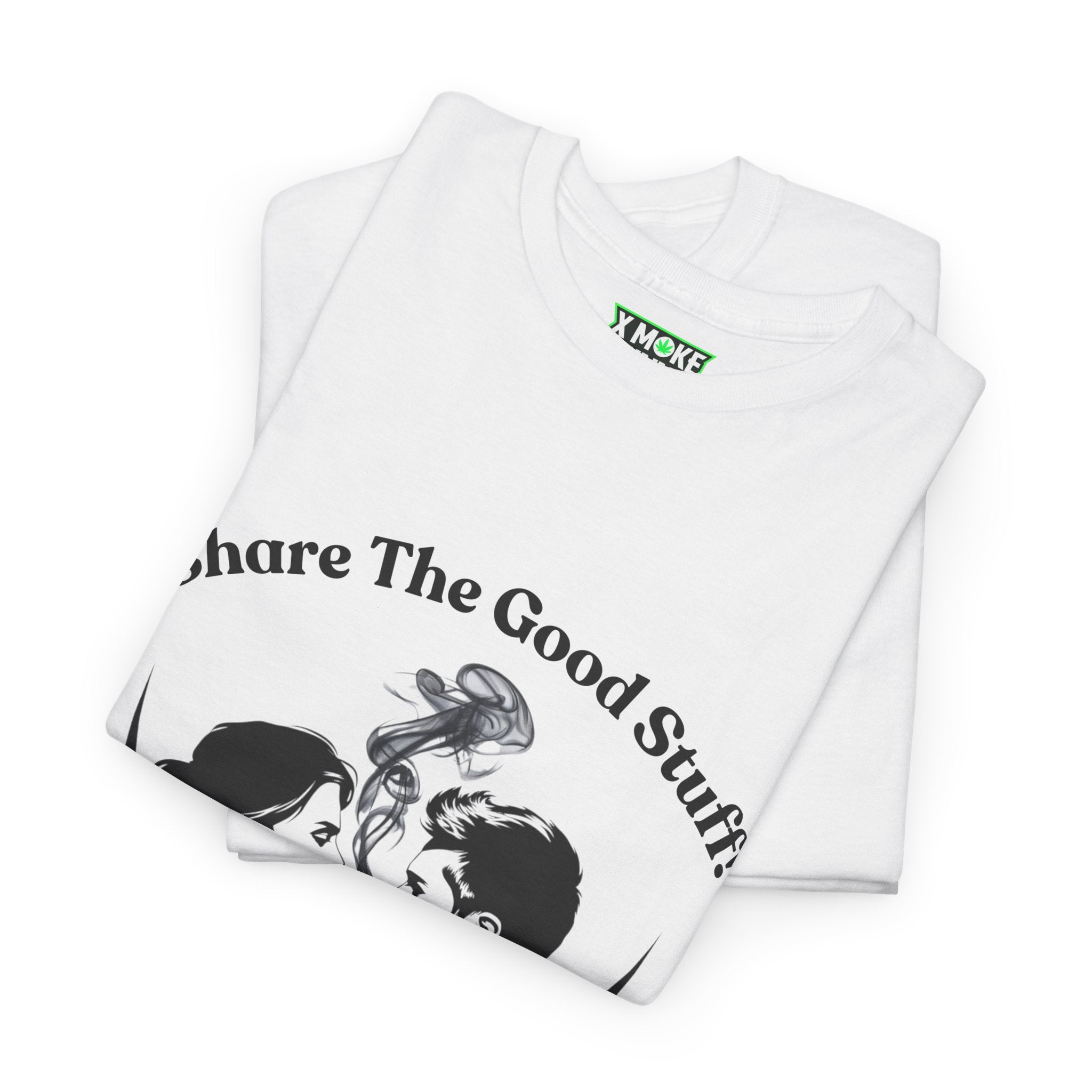 Share The Good Stuff! Christmas Crewneck T-Shirt