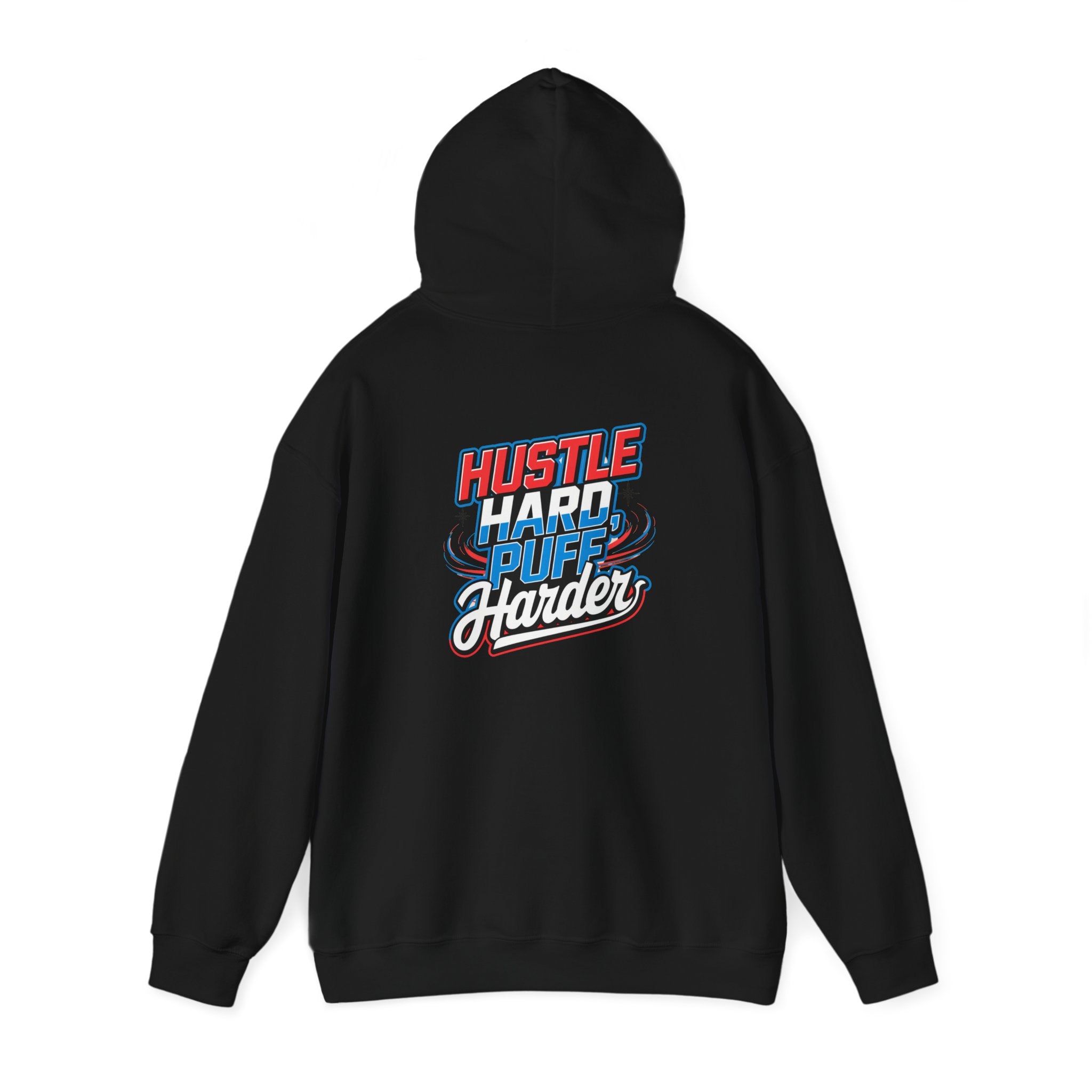 Hustle Hard Puff Harder - New Year Crewneck Hoodie