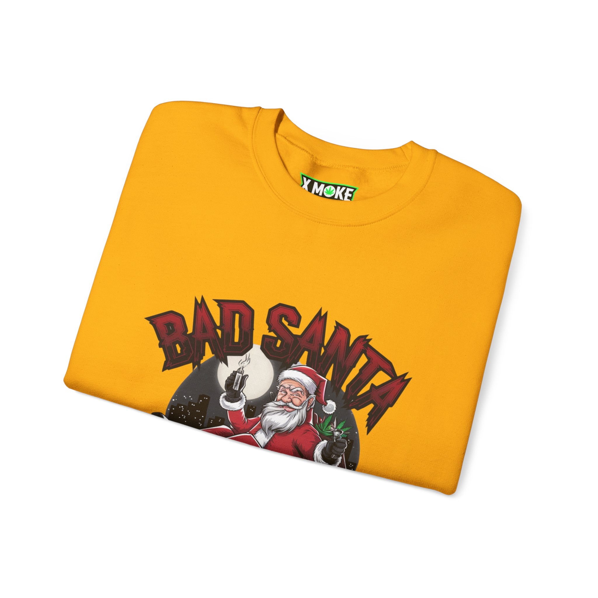 Bad Santa! Christmas Crewneck Sweatshirt