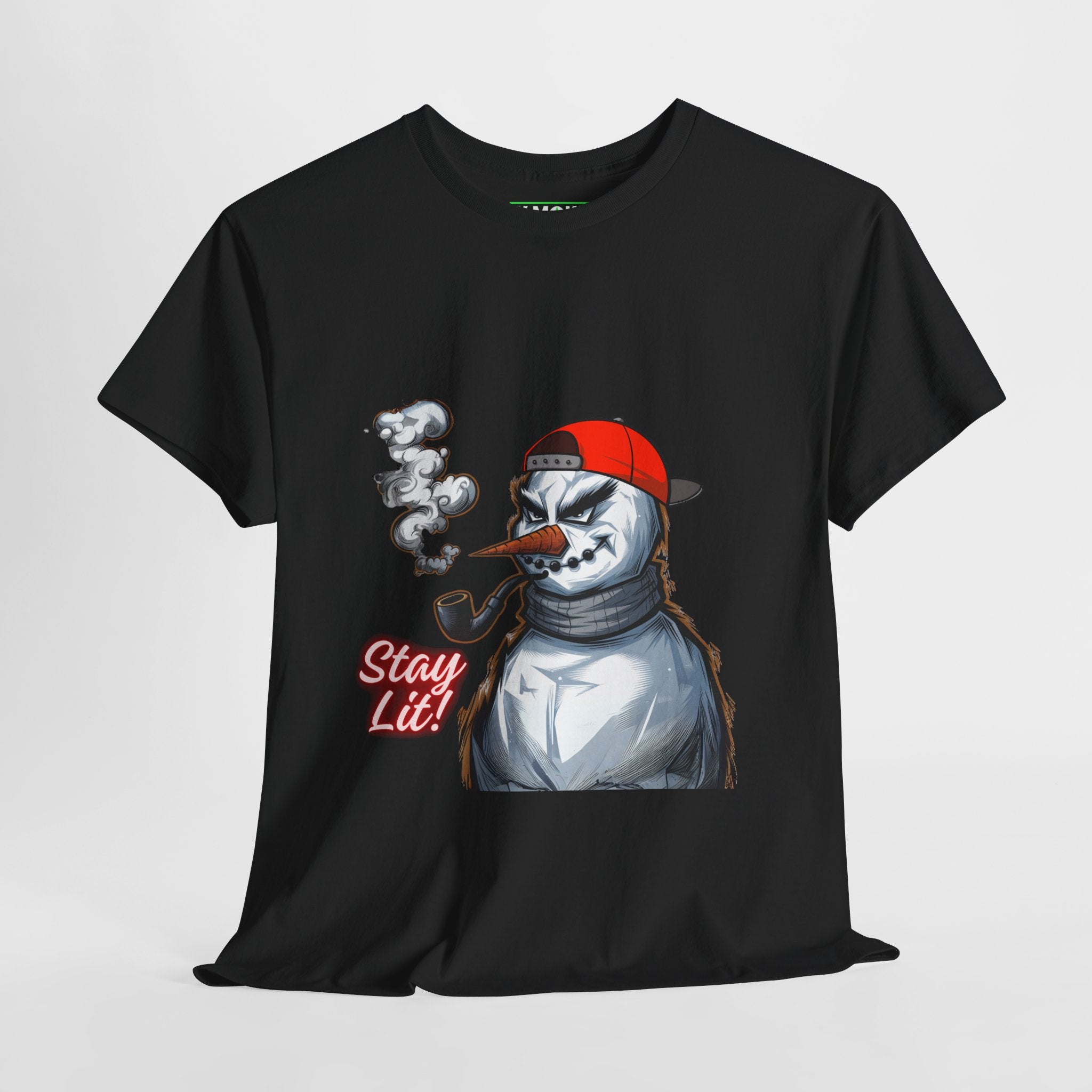 Stay Lit! Christmas Crewneck T- Shirt