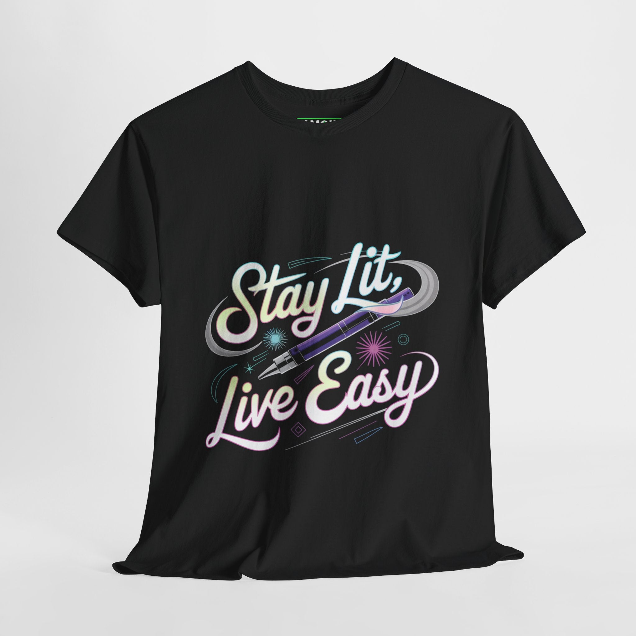 Stay Lit, Live Easy- Casual Graphic T-Shirt for Adventurers