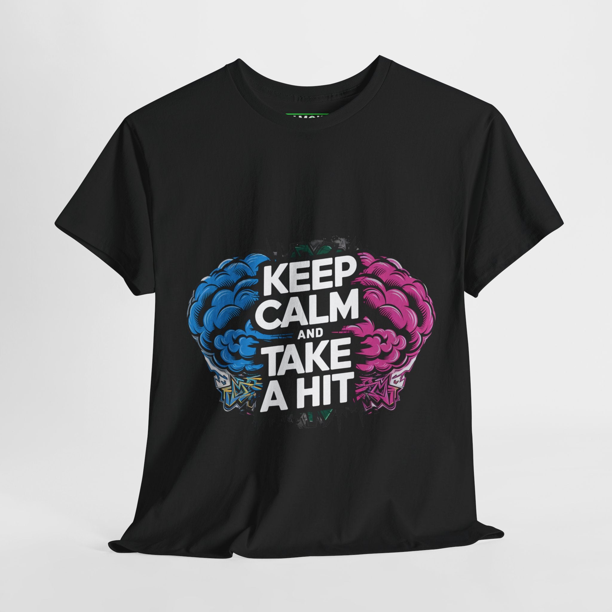 Keep Calm And Take A Hit- Casual Graphic T-Shirt for Adventurers