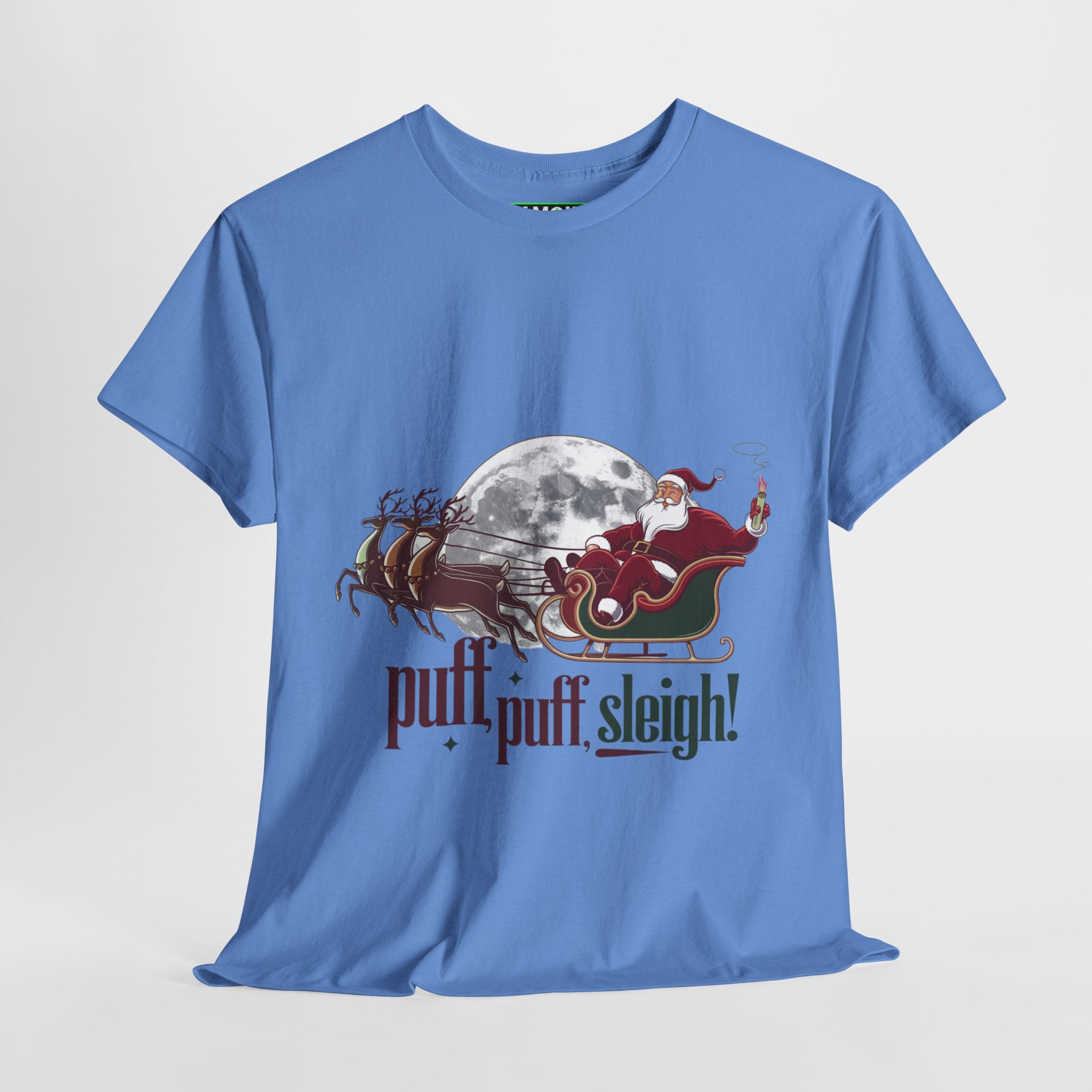 Puff Puff Sleigh! Christmas Crewneck T- Shirt