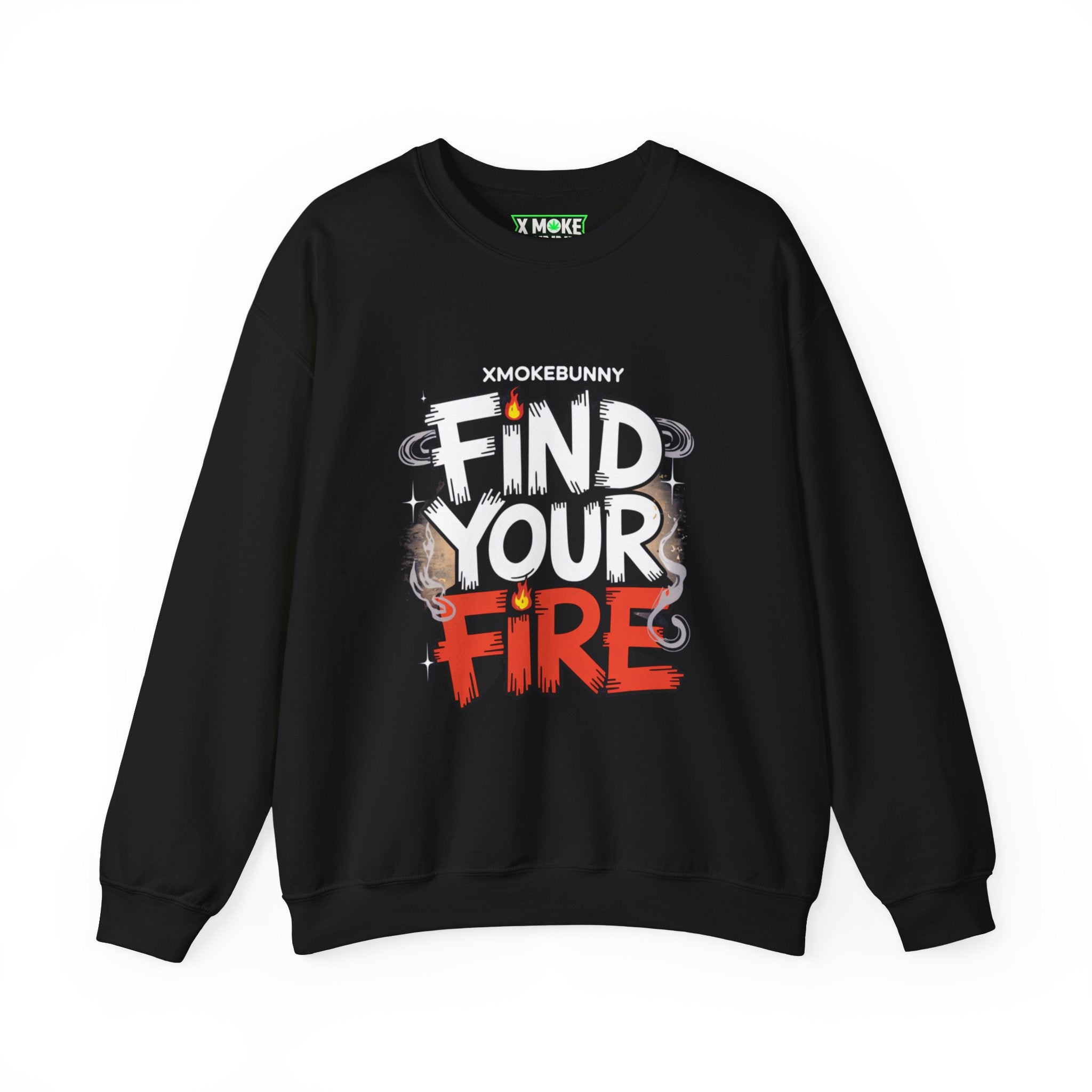 Find Your Fire- Casual Graphic Sweatshirt for Adventurers