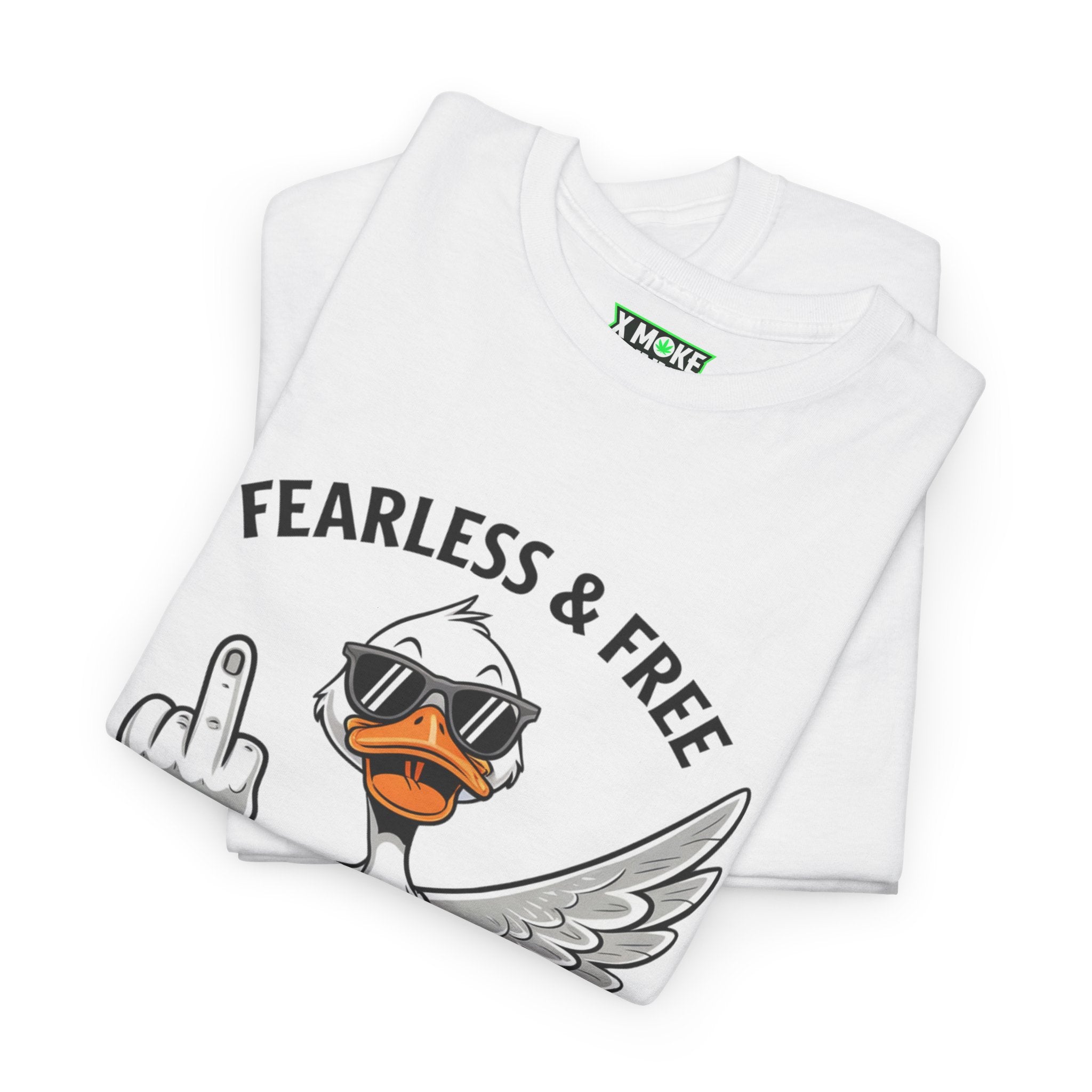 Fearless And Free - Casual Graphic T-Shirt for Adventurers