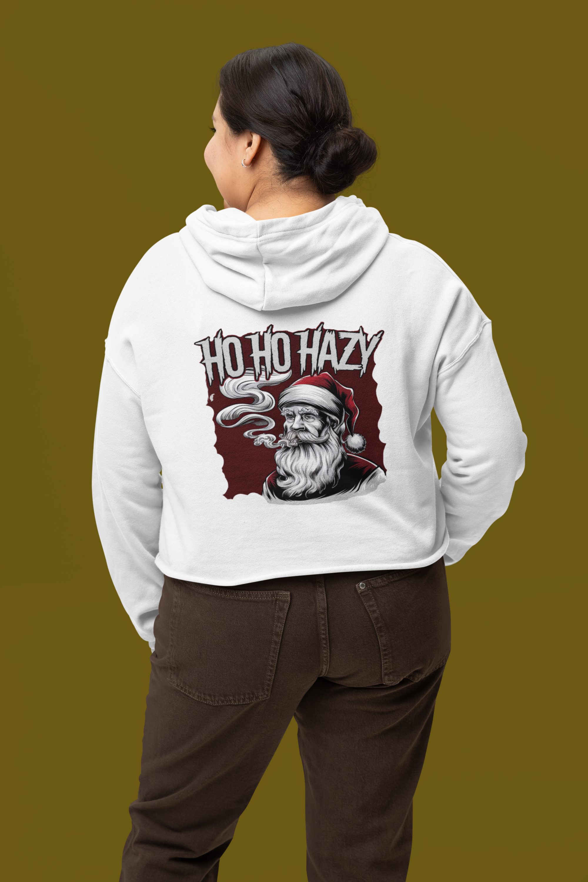 Ho Ho Hazy Christmas Crewneck hoodie