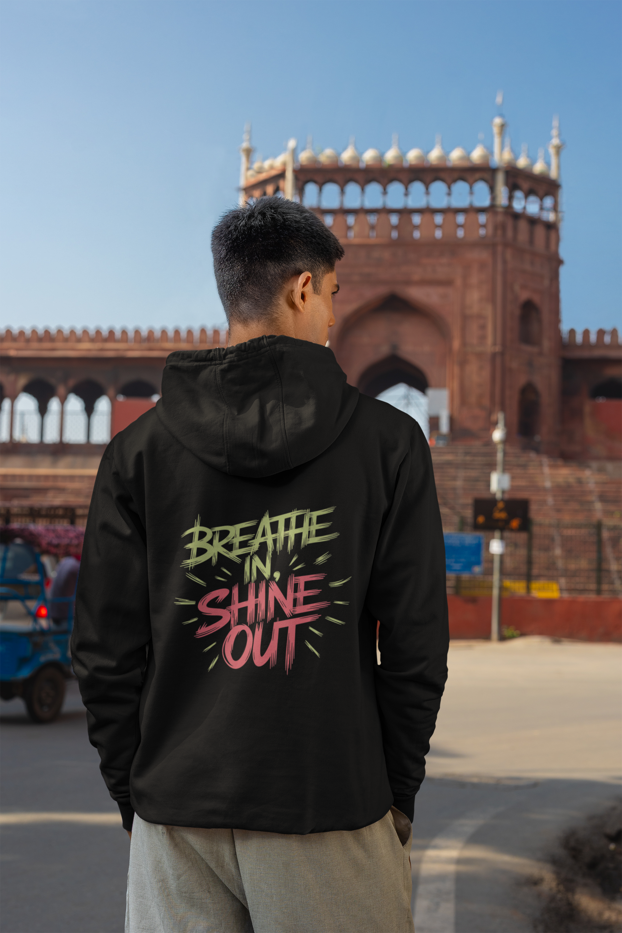 Breathe In Shine Out Hoodie - New Year Crewneck Hoodie