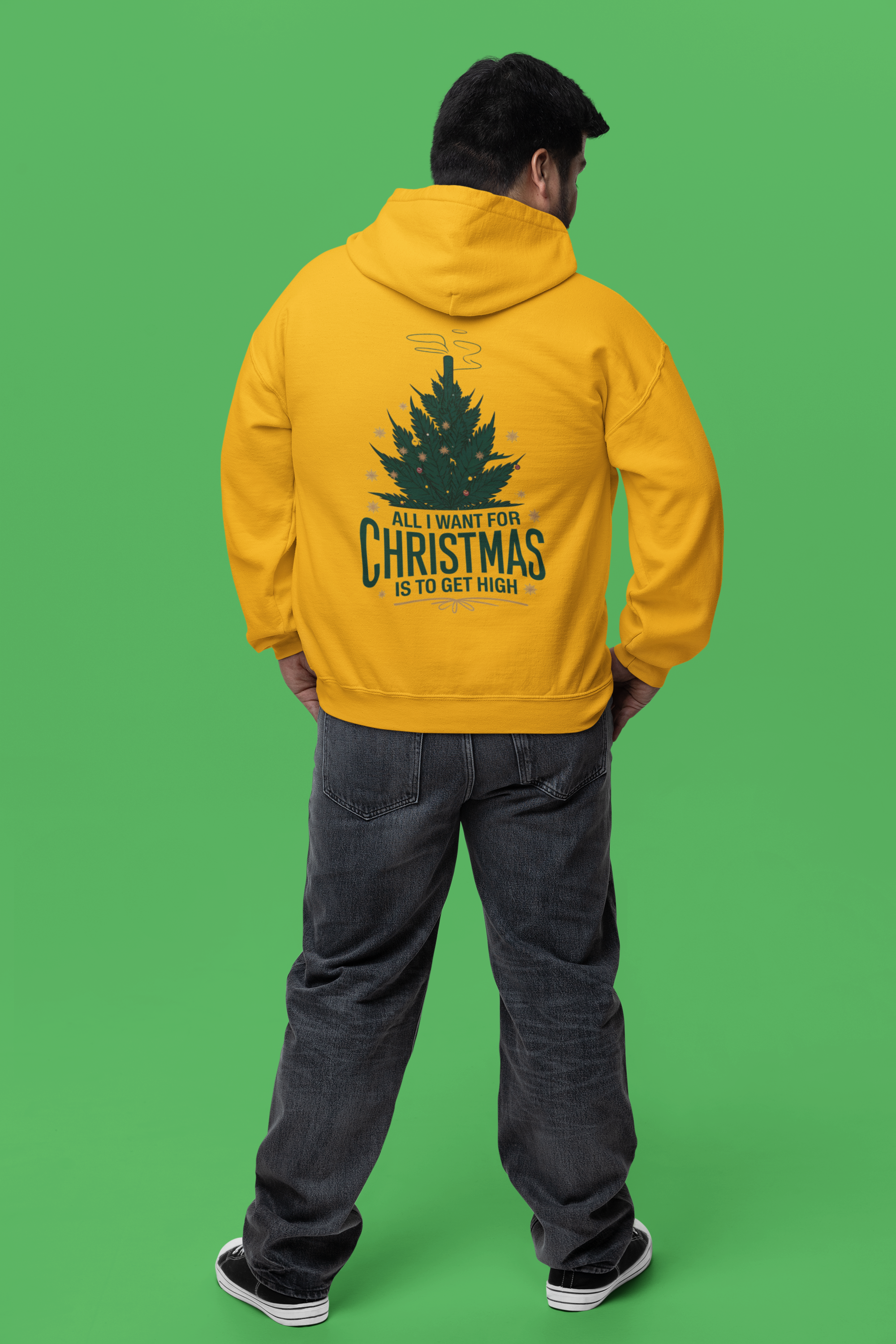 All I Want for Christmas, Is to Get High! Christmas Crewneck Hoodie