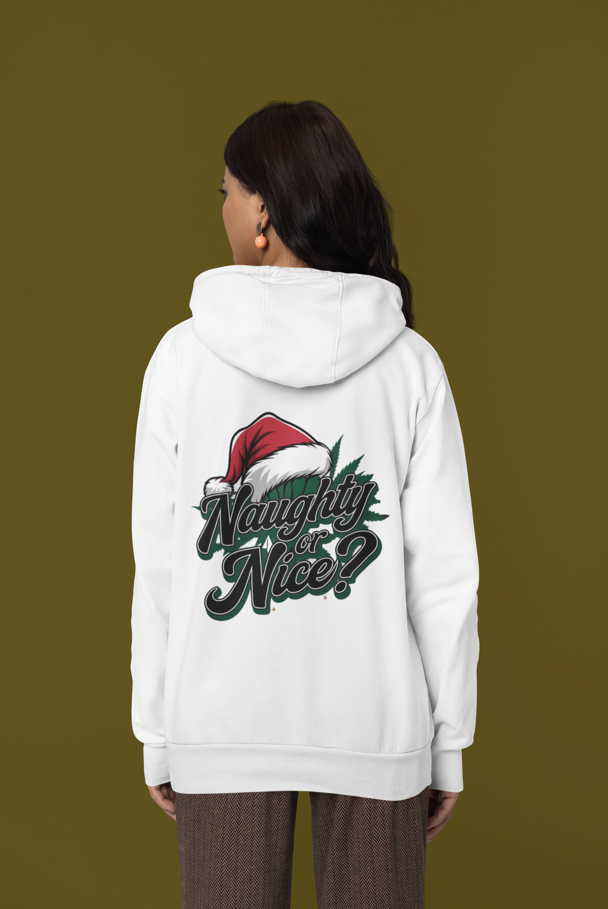 Naughty or Nice? Christmas Crewneck Hoodie