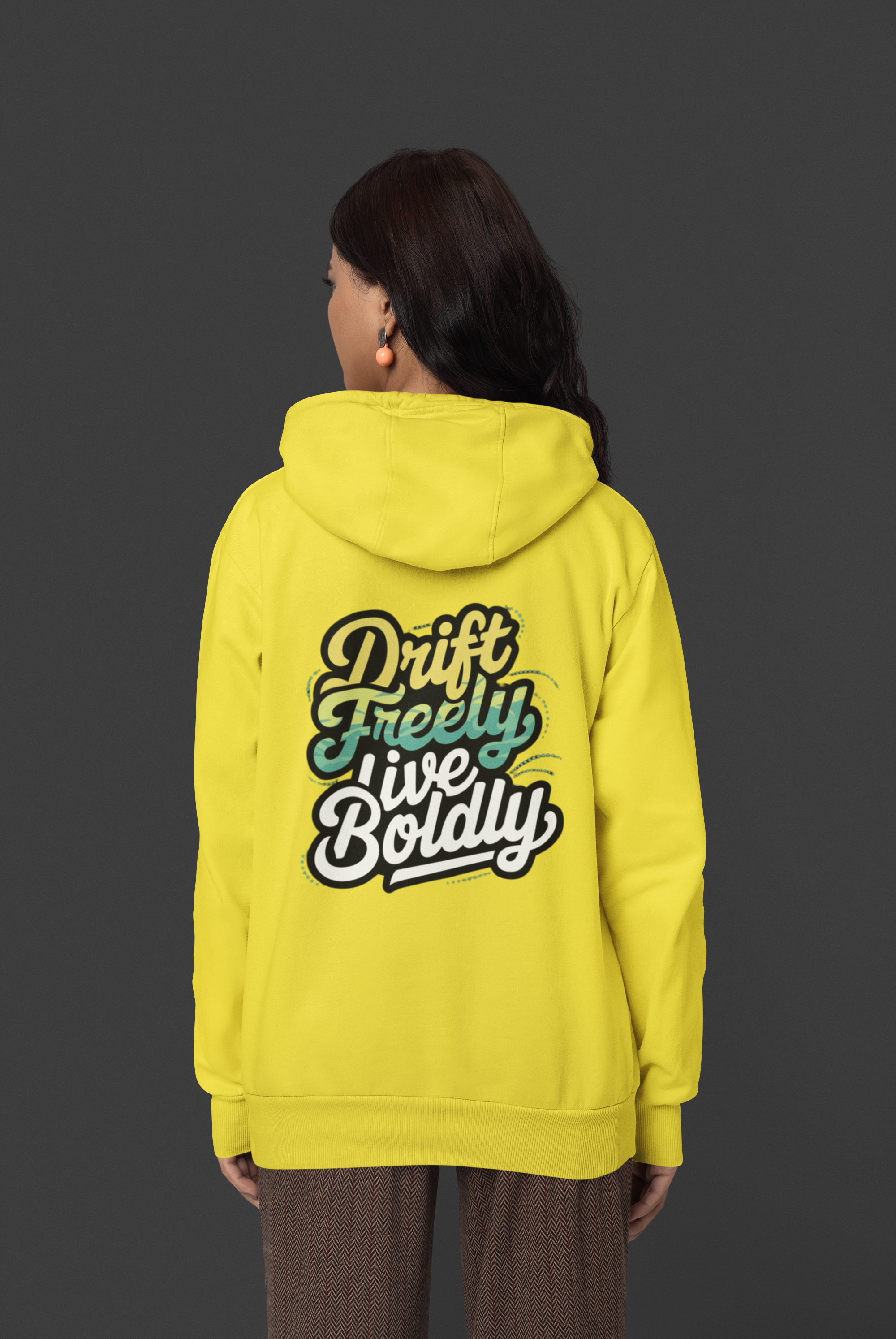 Drift Freely Live Boldly - New Year Crewneck Hoodie