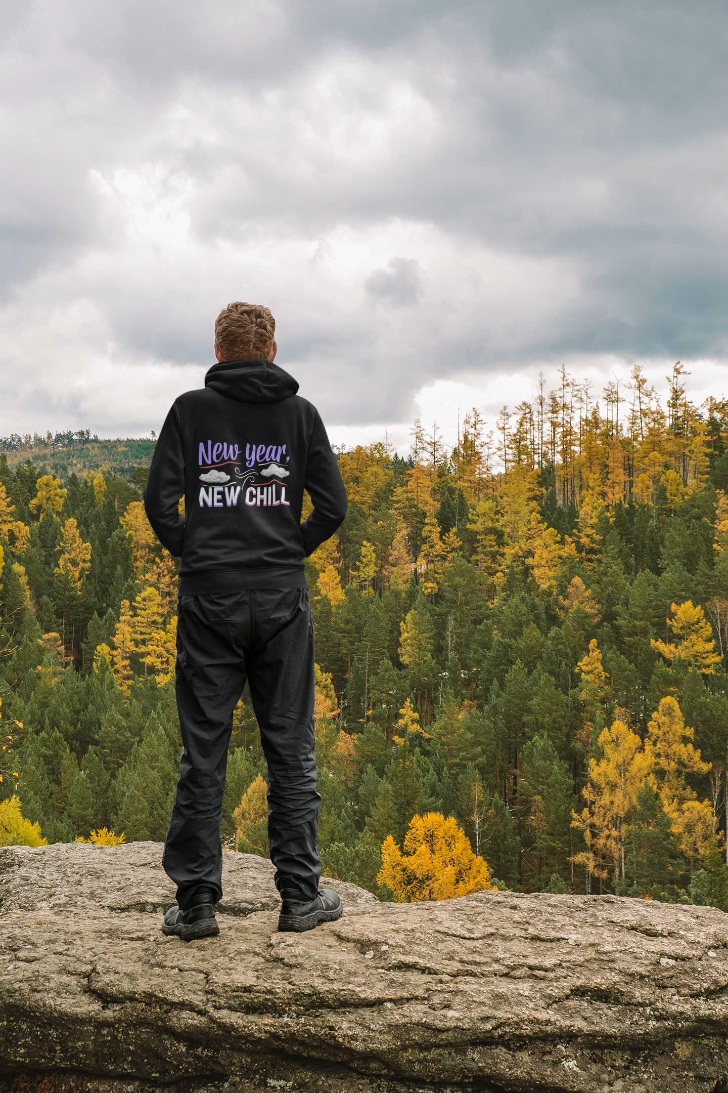 New Year, New Chill - New Year Crewneck Hoodie